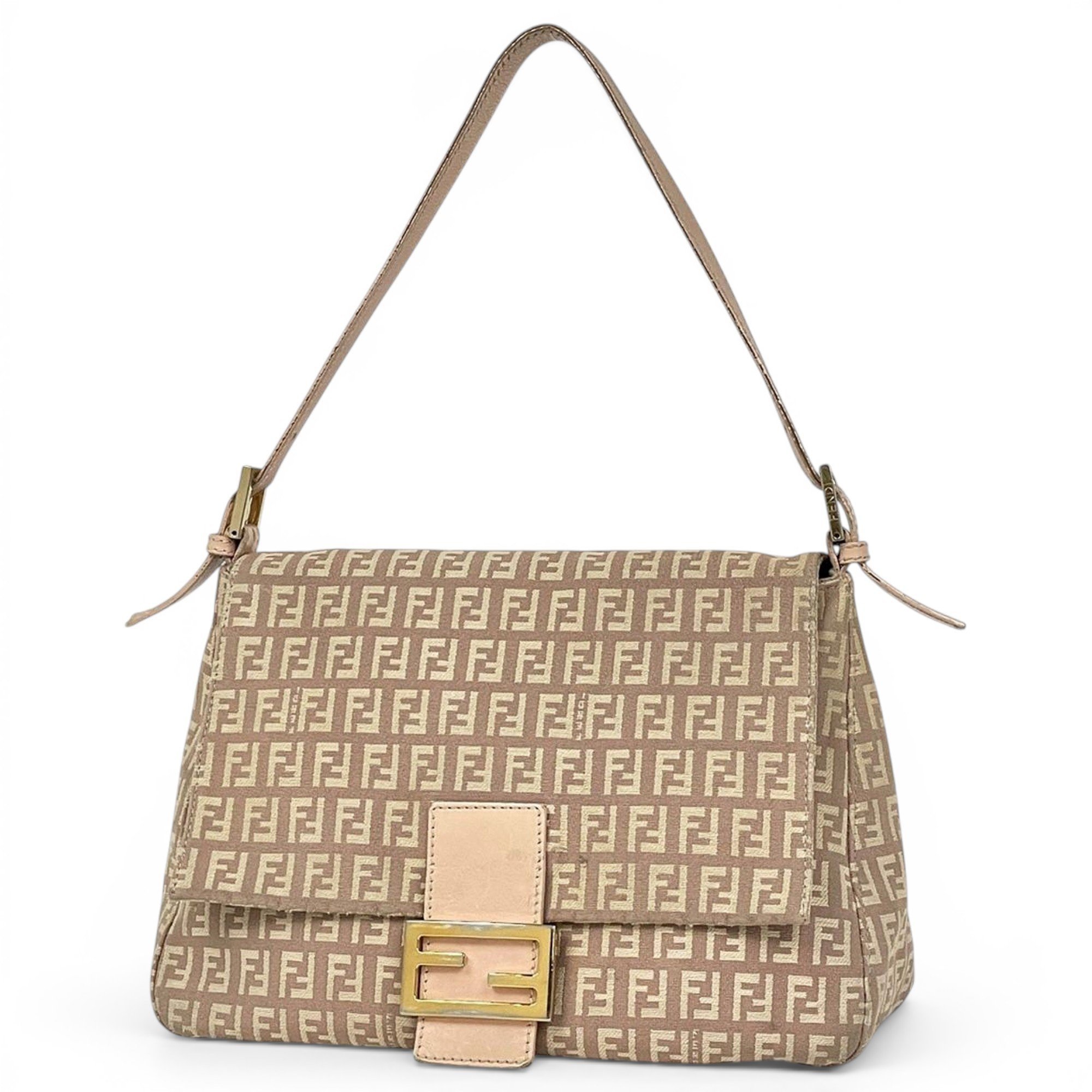 Baguette leather handbag