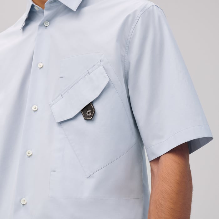 Glacier Short-sleeve Straight Cut Shirt