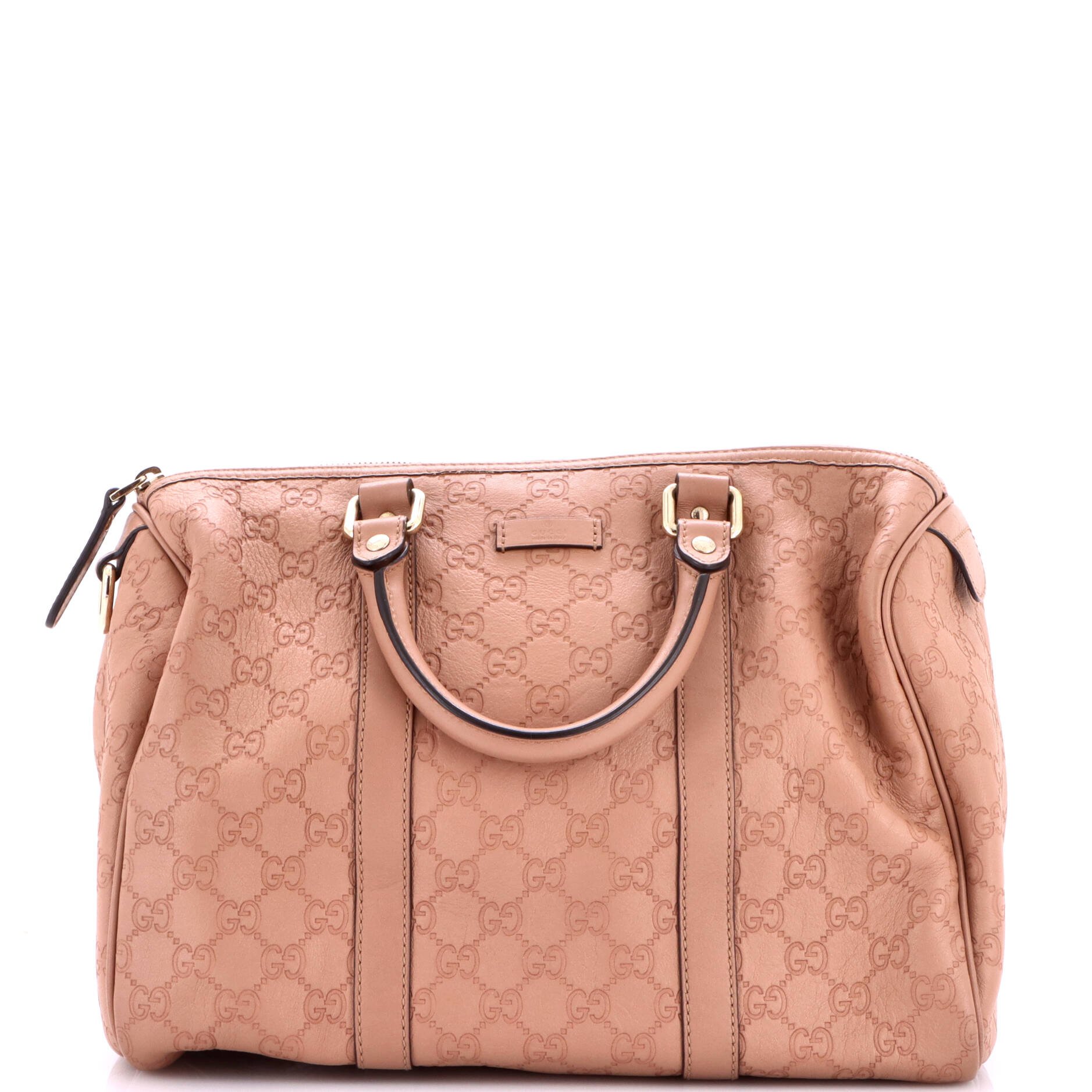 Joy Boston Bag Guccissima Leather Medium