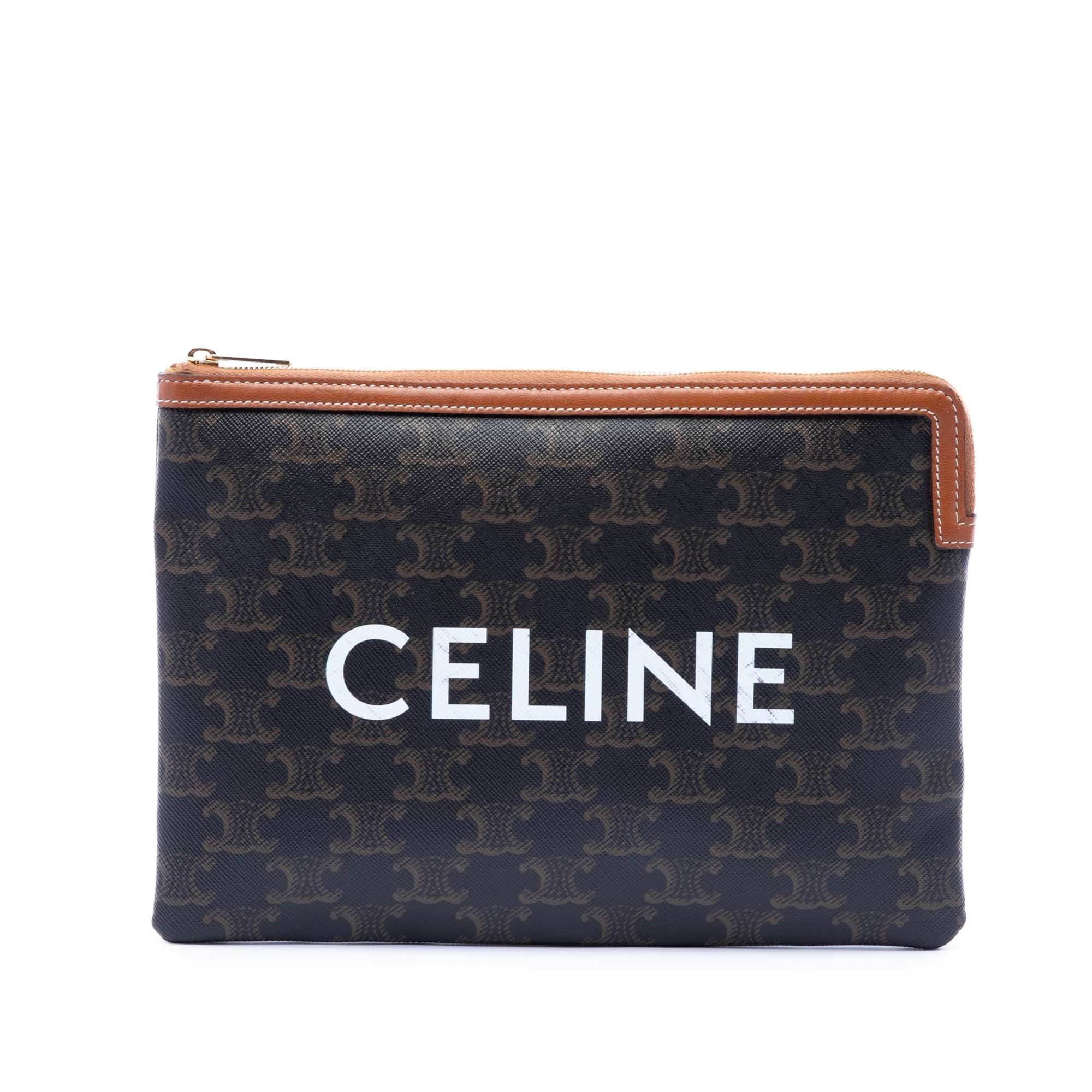 Triomphe cloth handbag