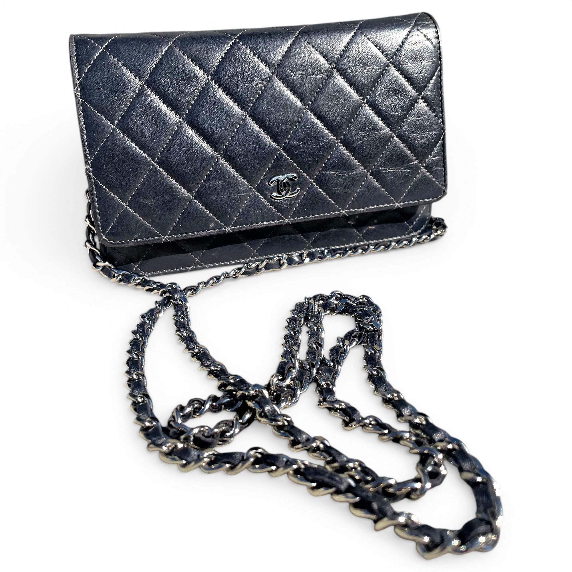 Chanel Wallet On Chain Timeless/Classique leather crossbody bag