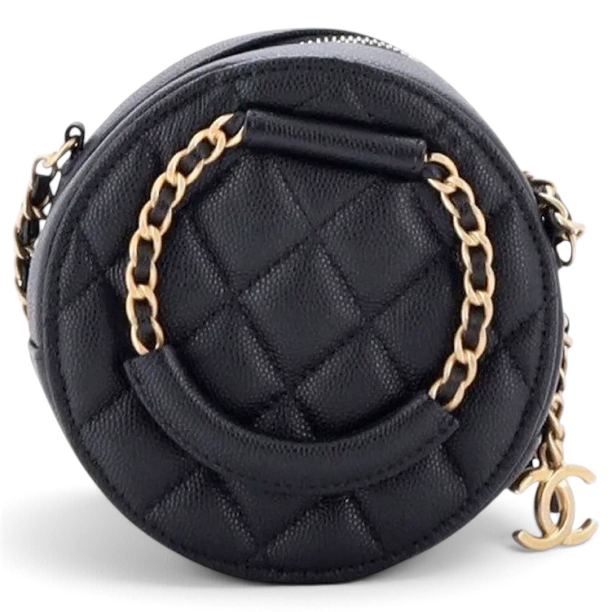 Vanity leather mini bag