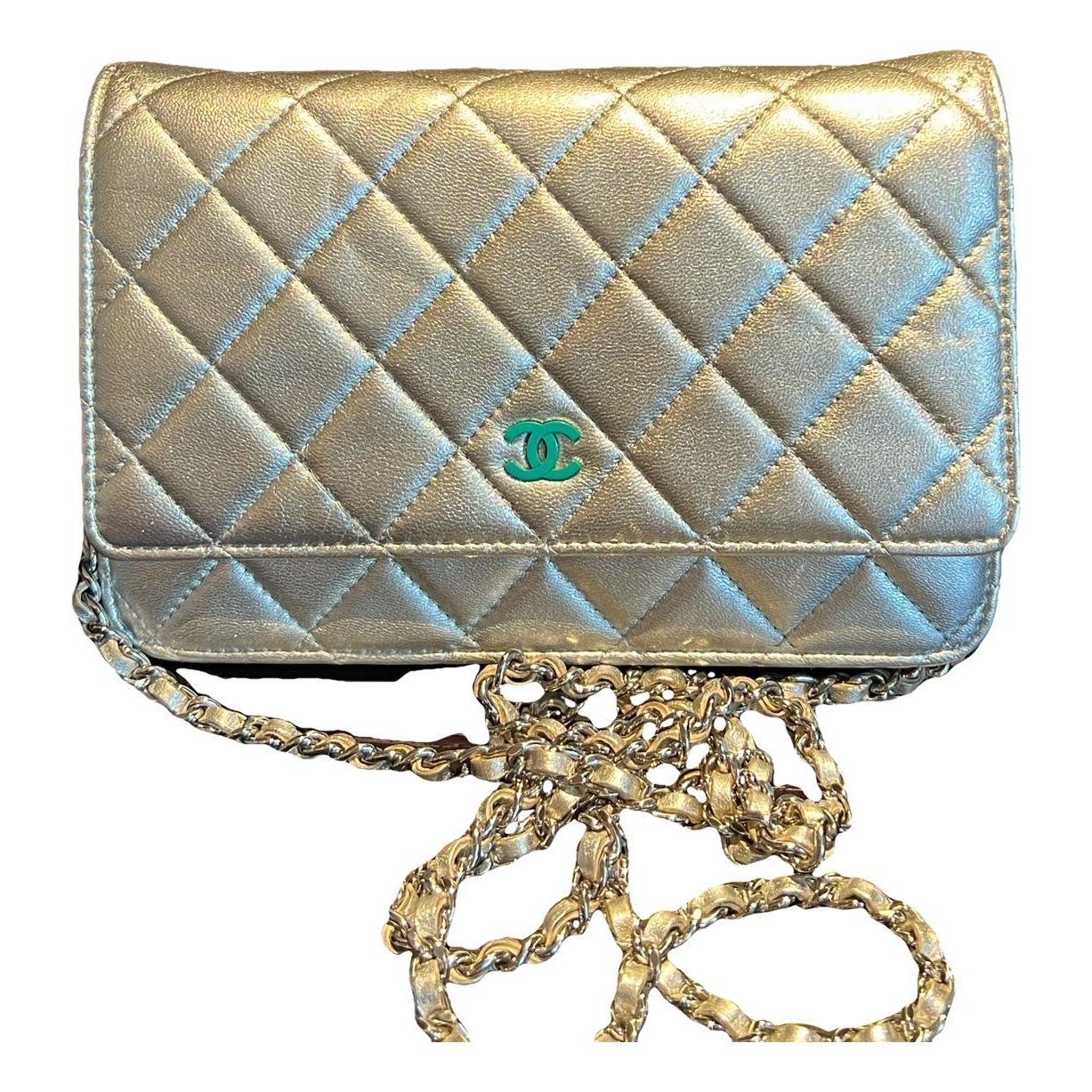 Wallet On Chain Timeless/Classique leather crossbody bag
