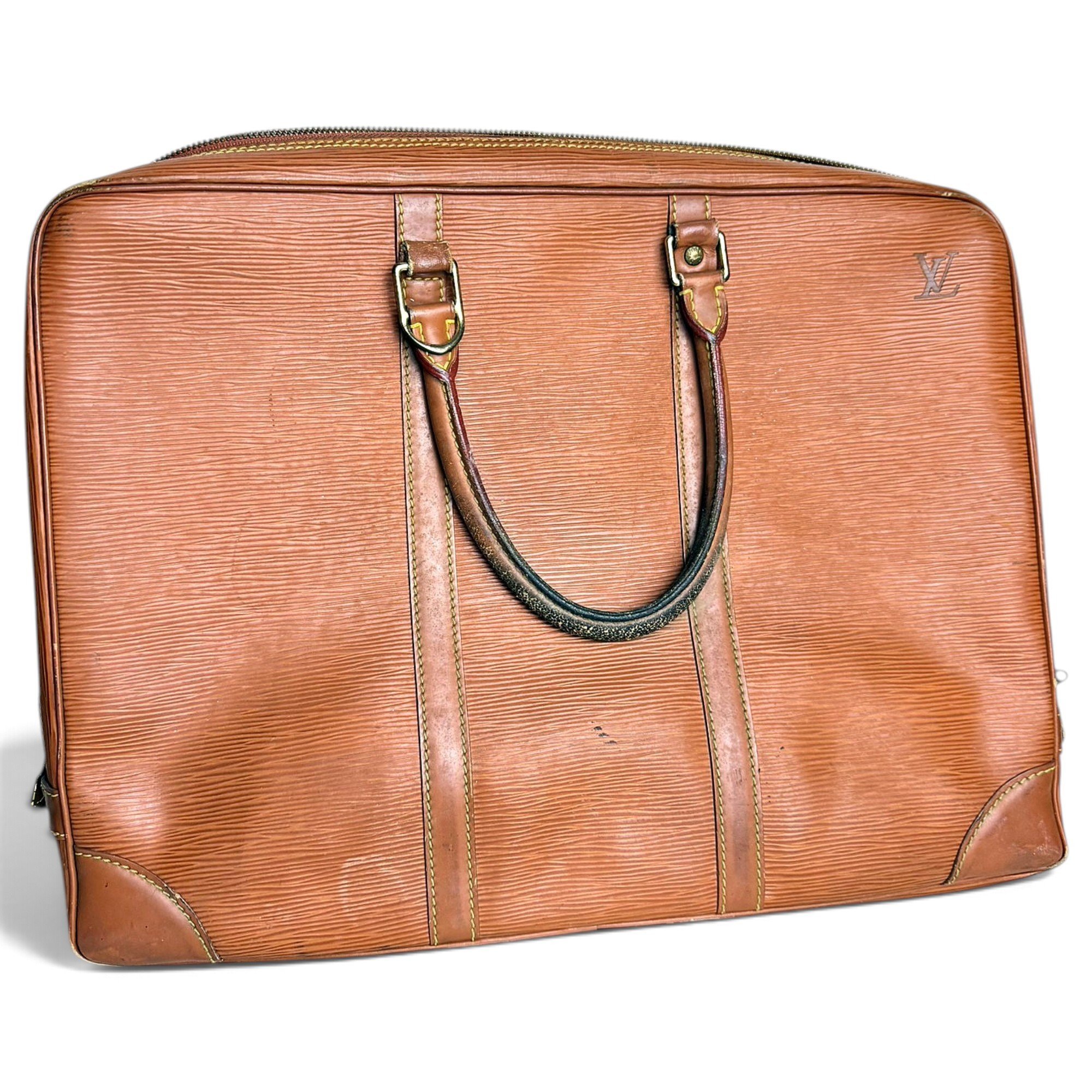 Leather satchel
