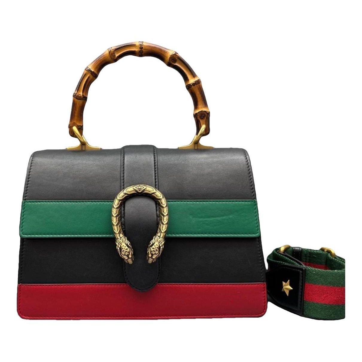 Dionysus Bamboo leather handbag