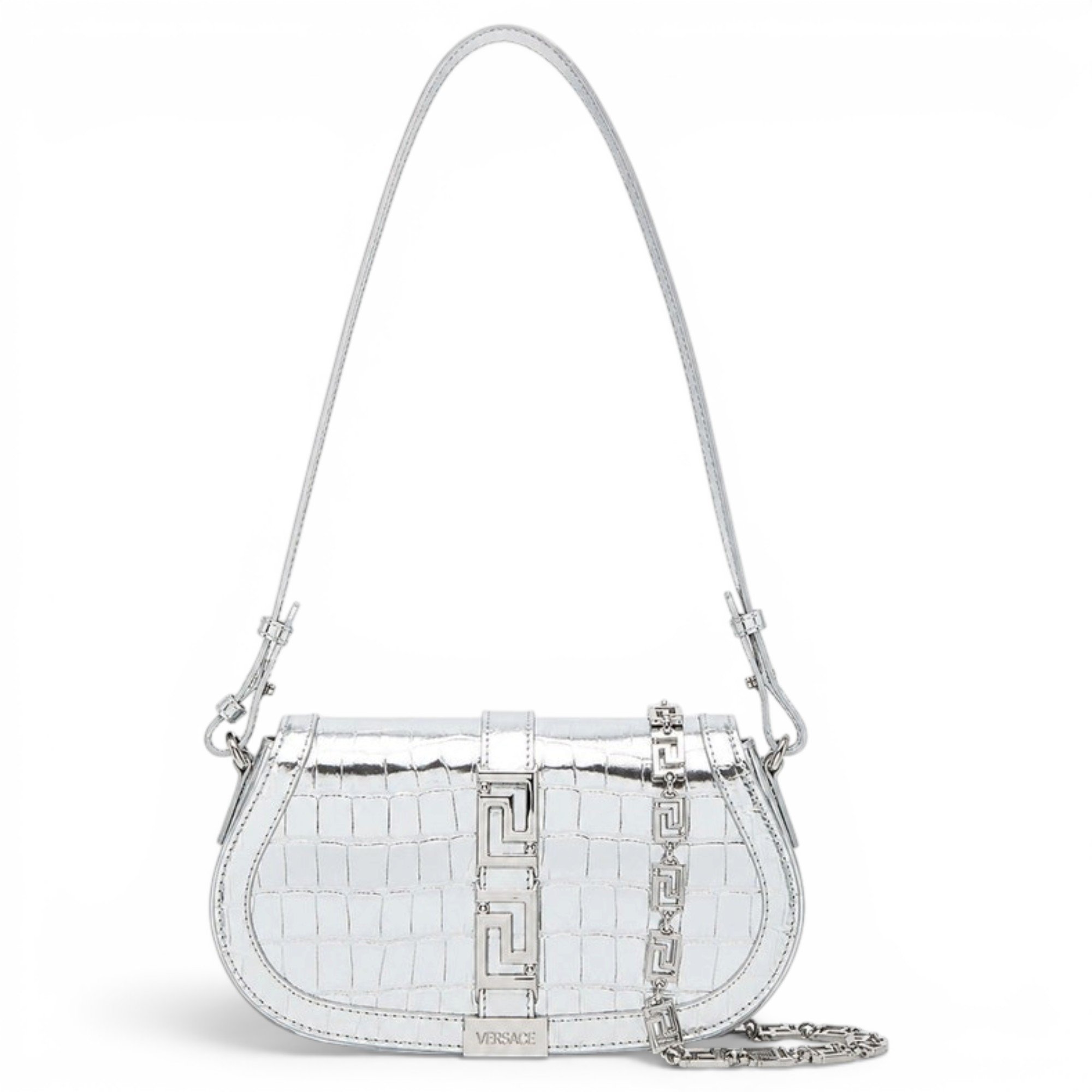 Greca Goddess leather handbag