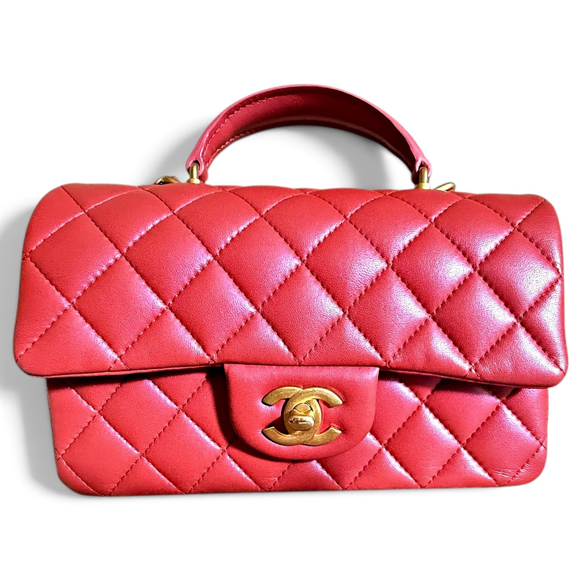 Coco Handle leather handbag