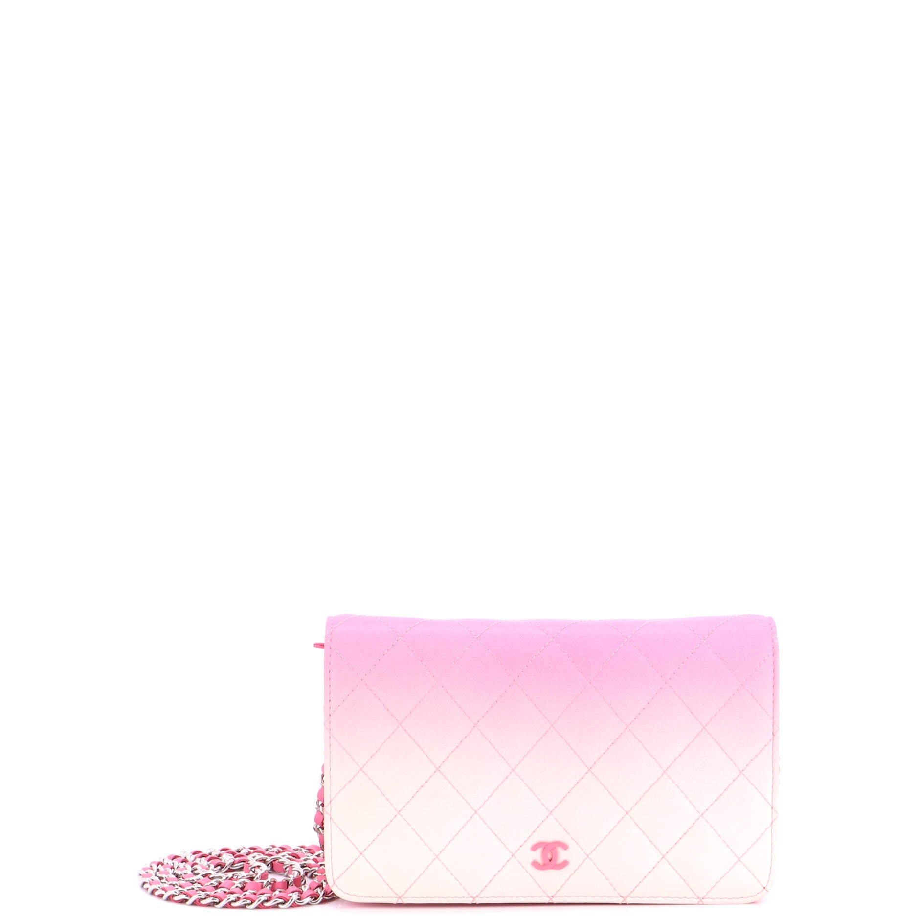 Wallet on Chain Quilted Ombre Lambskin
