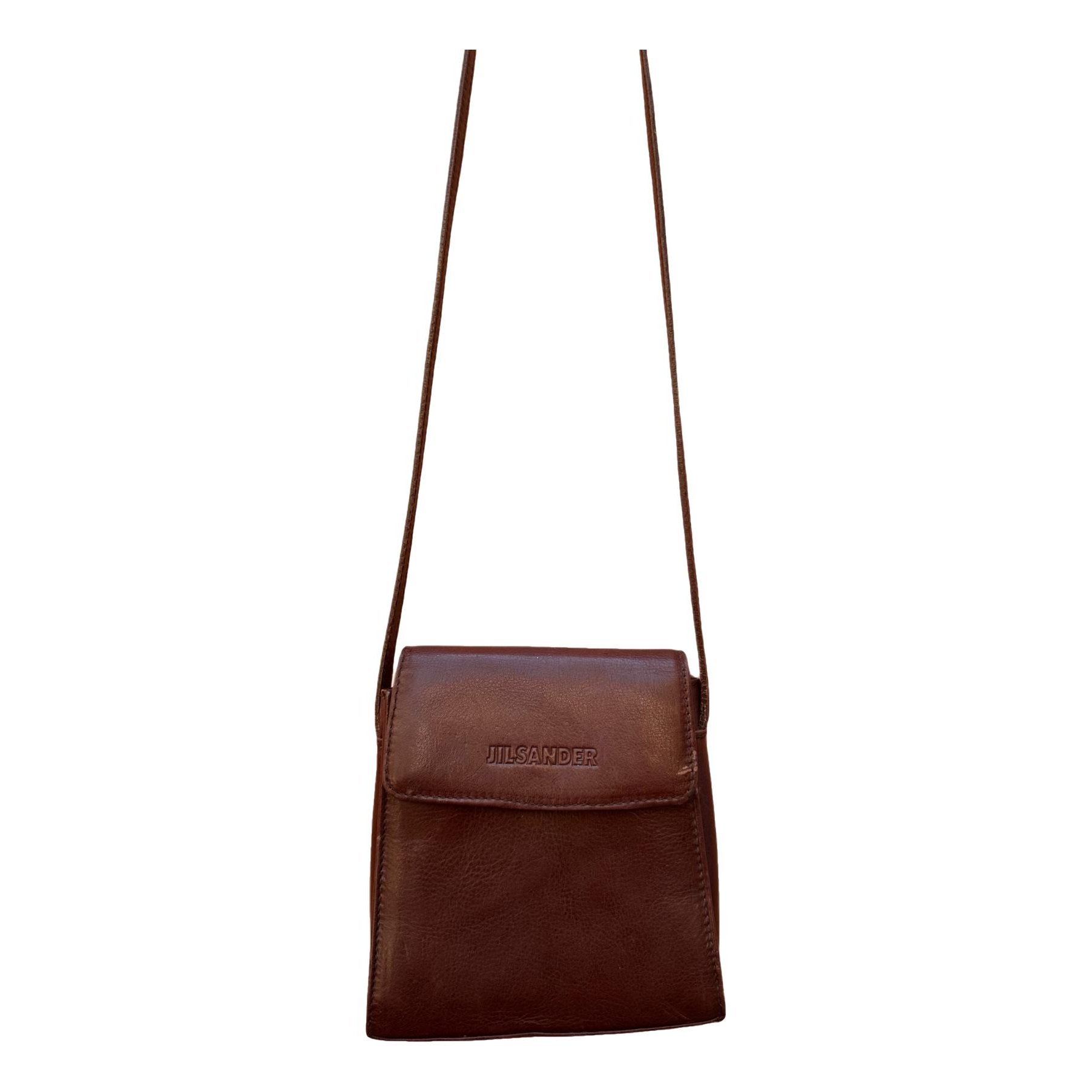 Leather crossbody bag