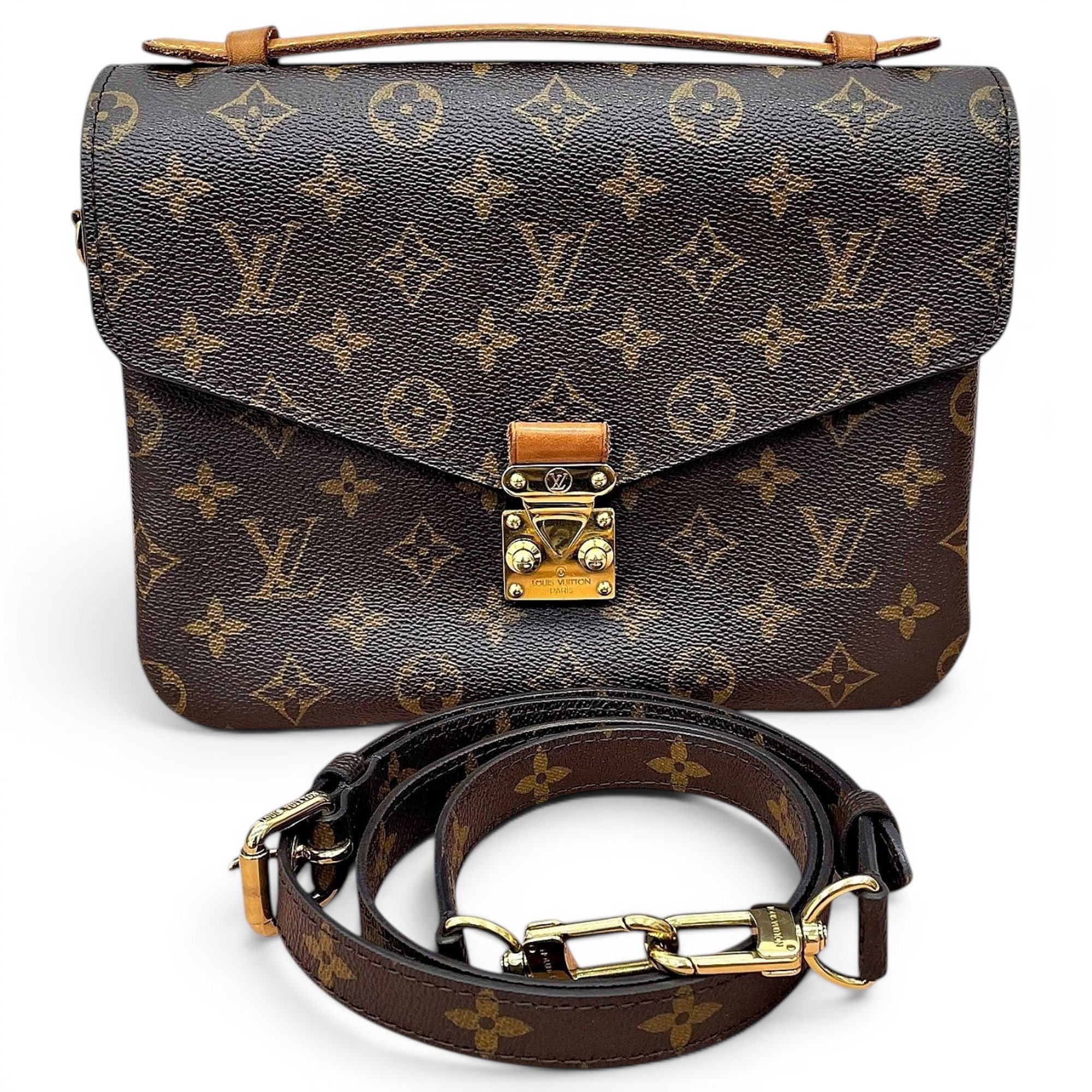 Metis leather handbag
