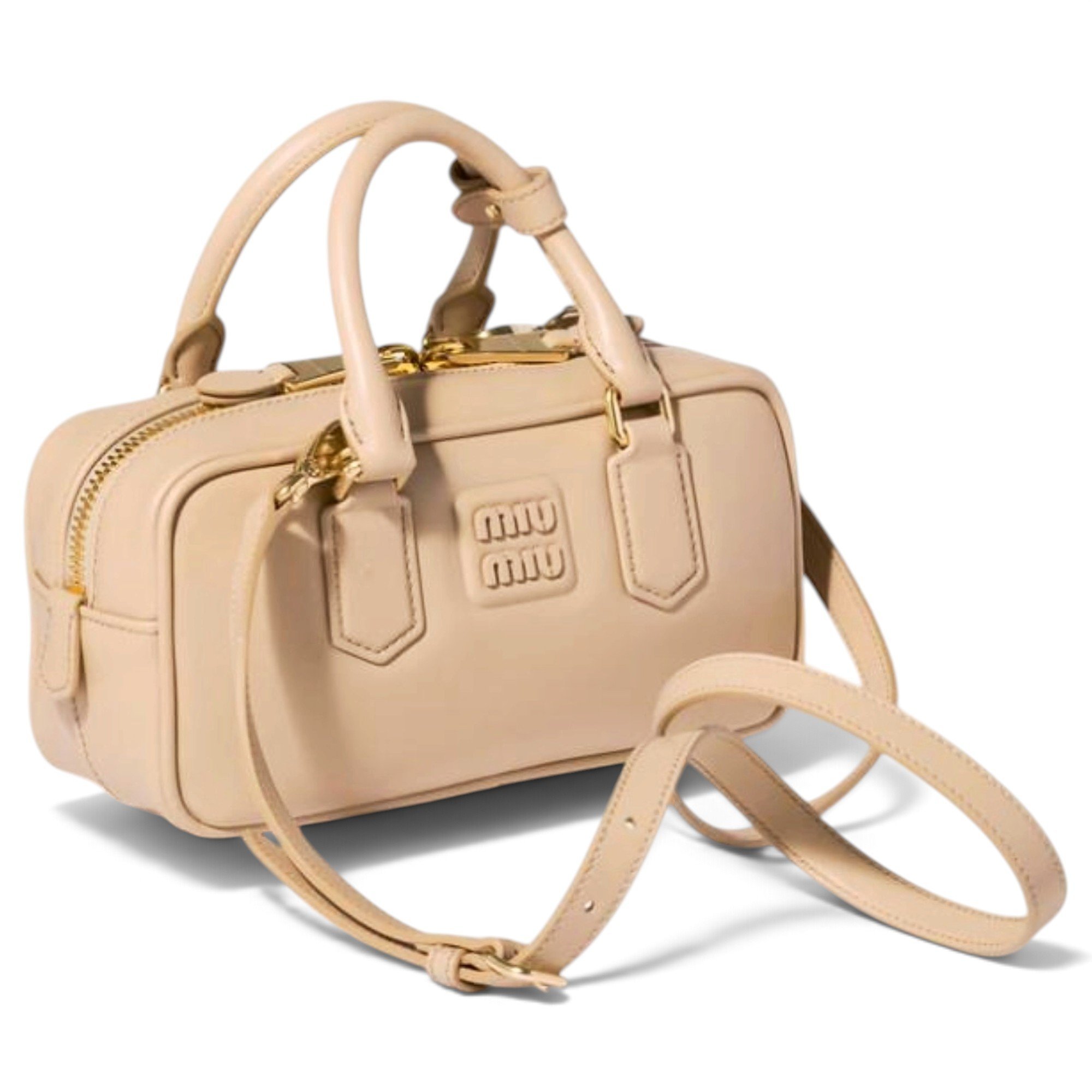Arcadie leather crossbody bag