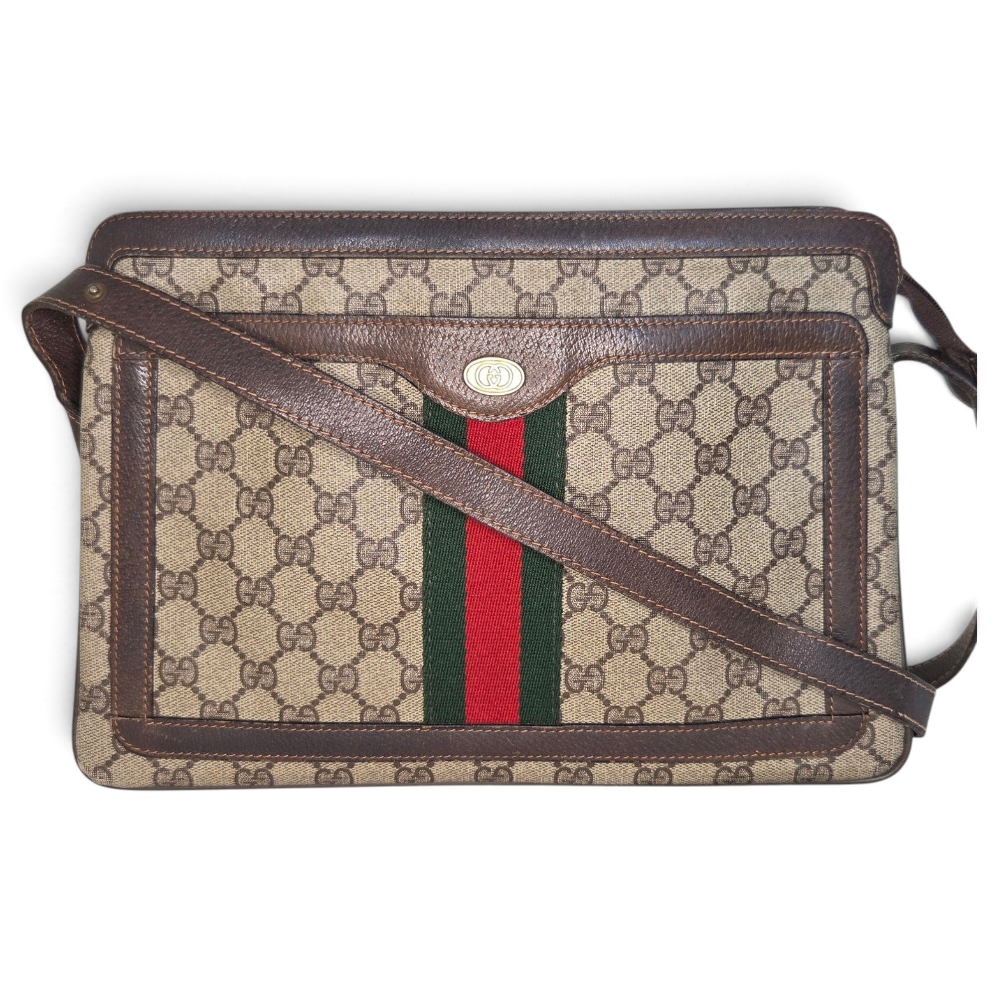 Ophidia leather handbag