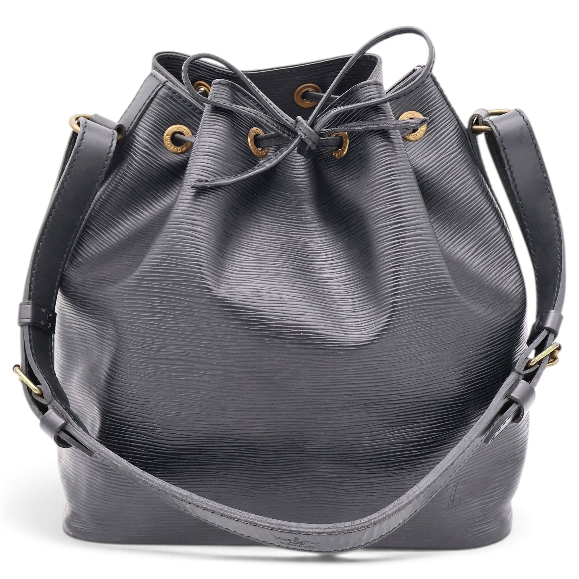 Petit Noé trunk leather handbag