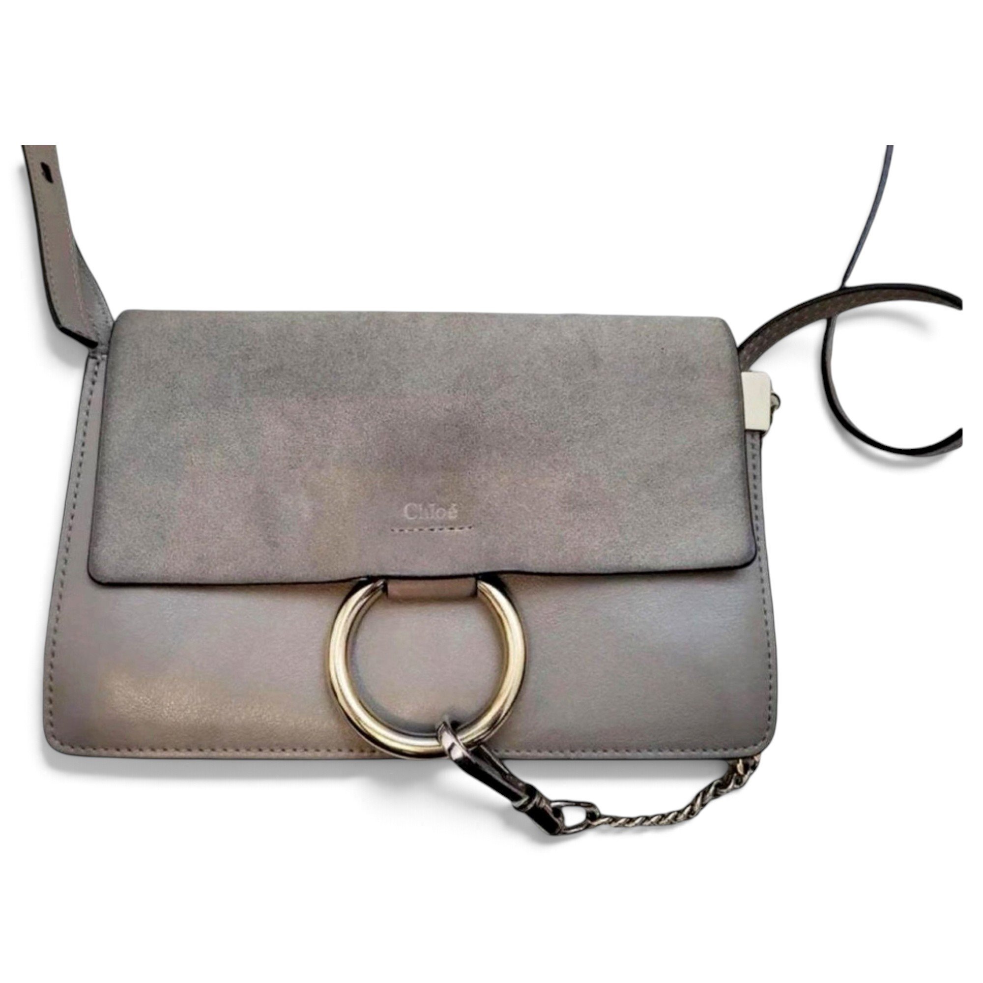 Faye leather crossbody bag