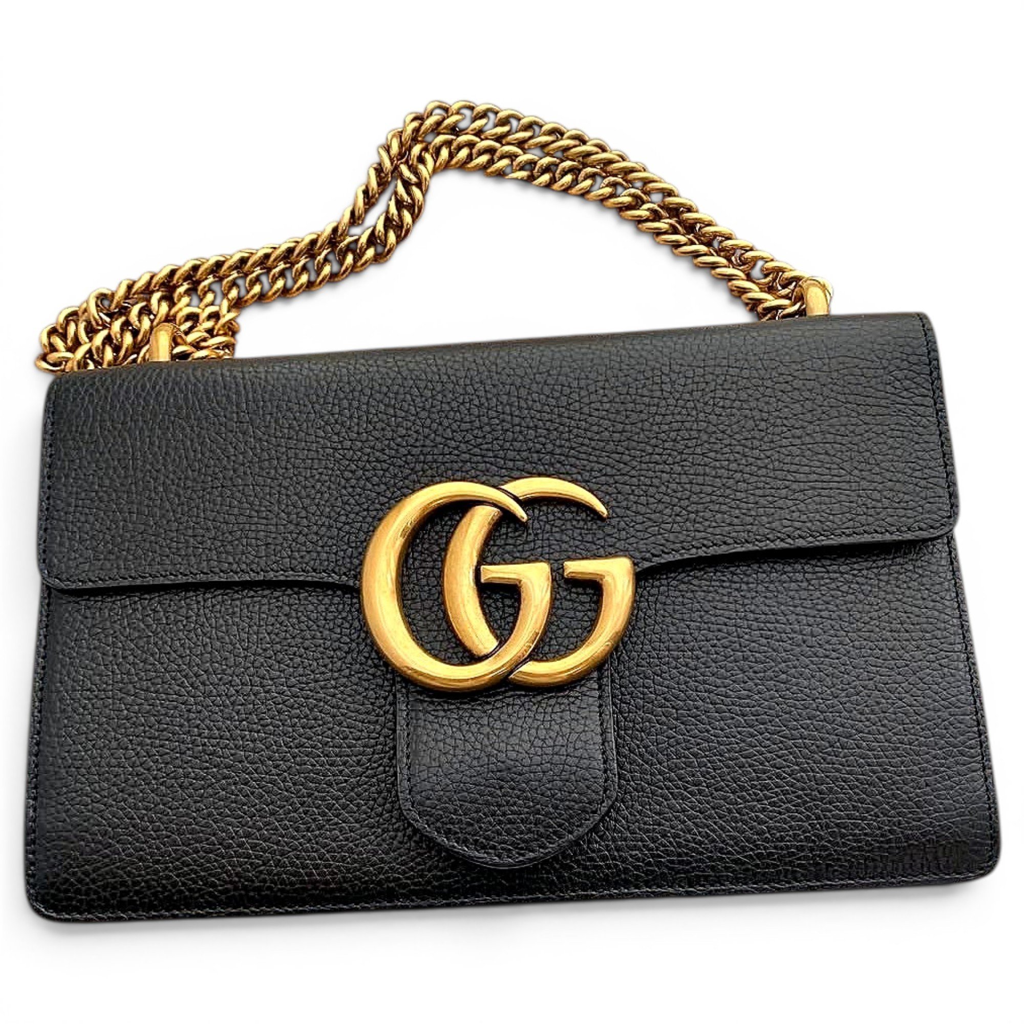 GG Marmont Chain leather crossbody bag