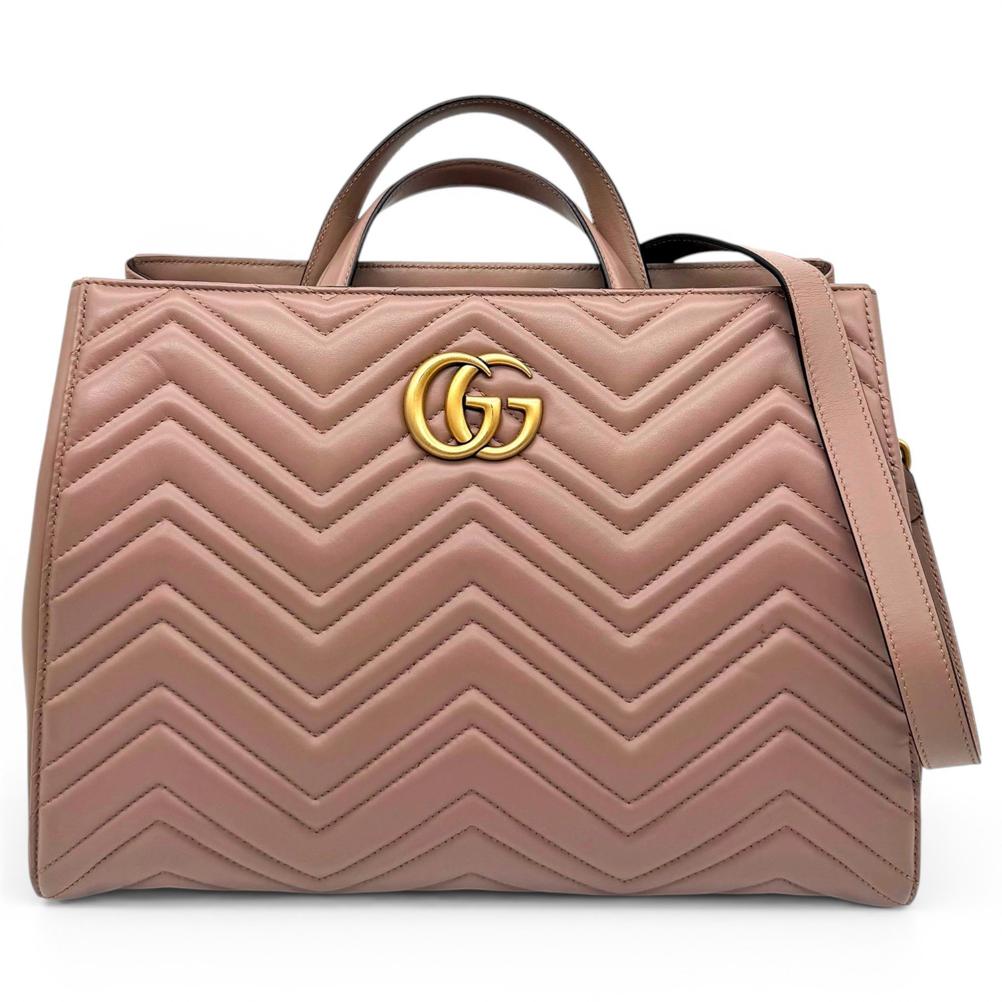 GG Marmont Shopping leather handbag