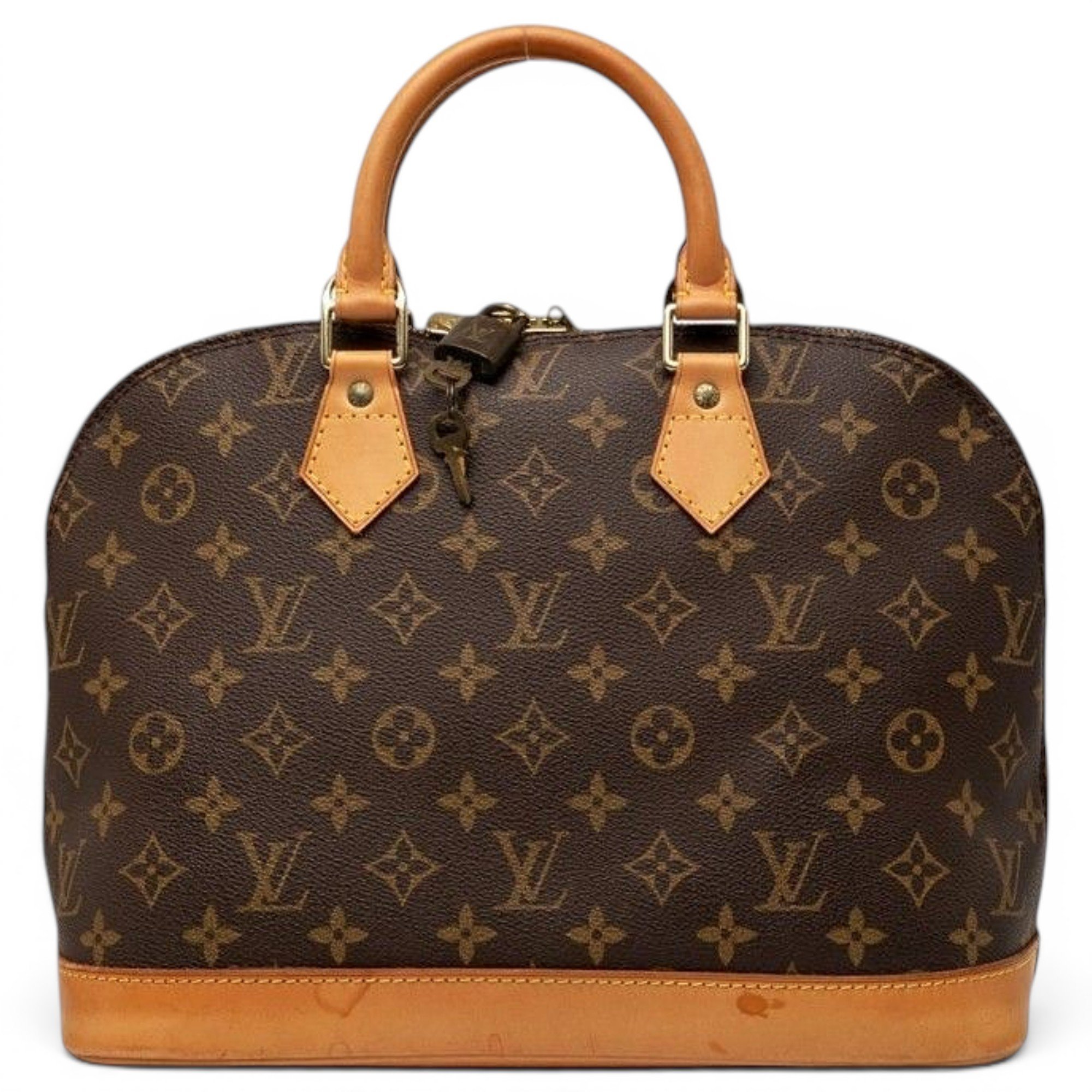 Alma leather handbag
