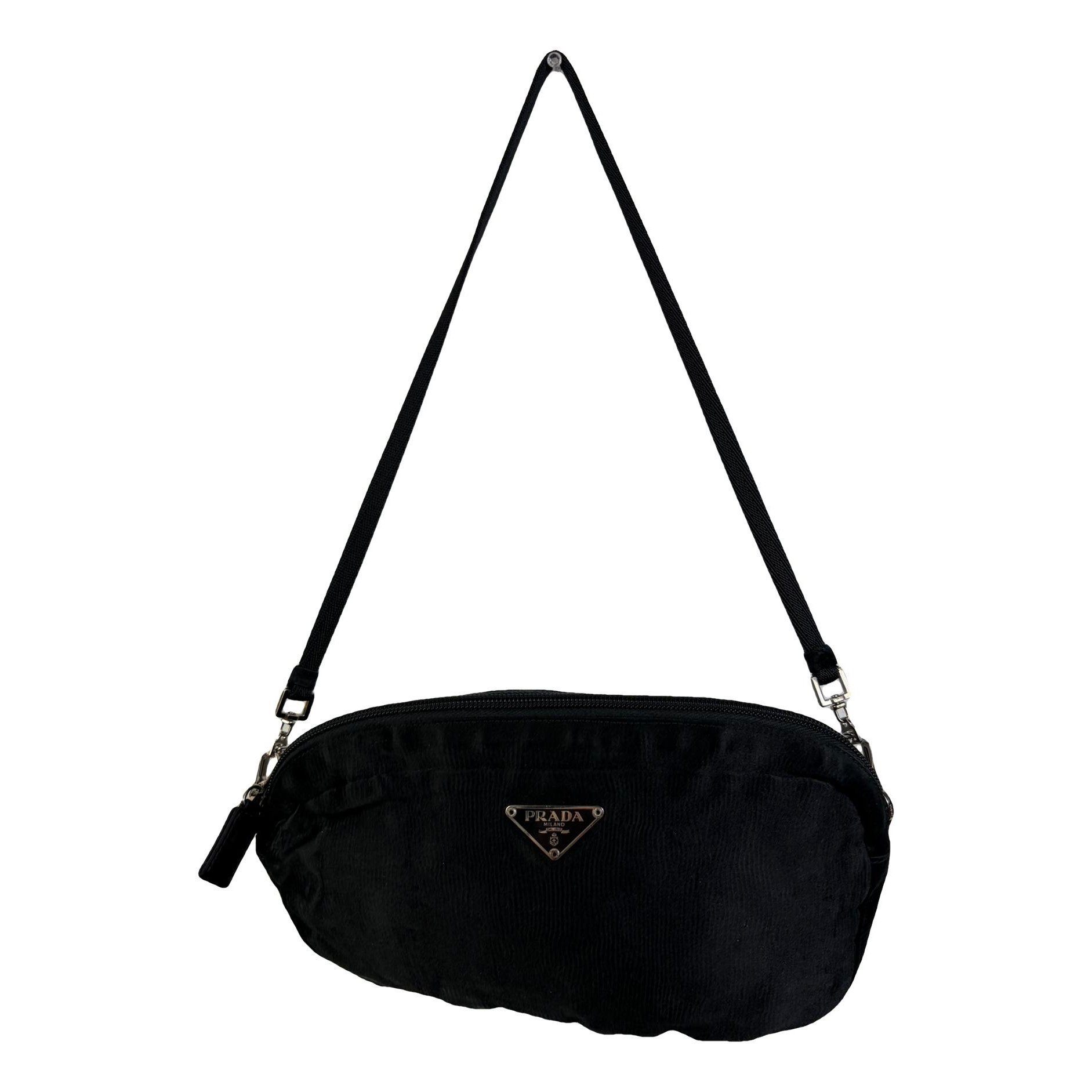 Re-edition cloth handbag