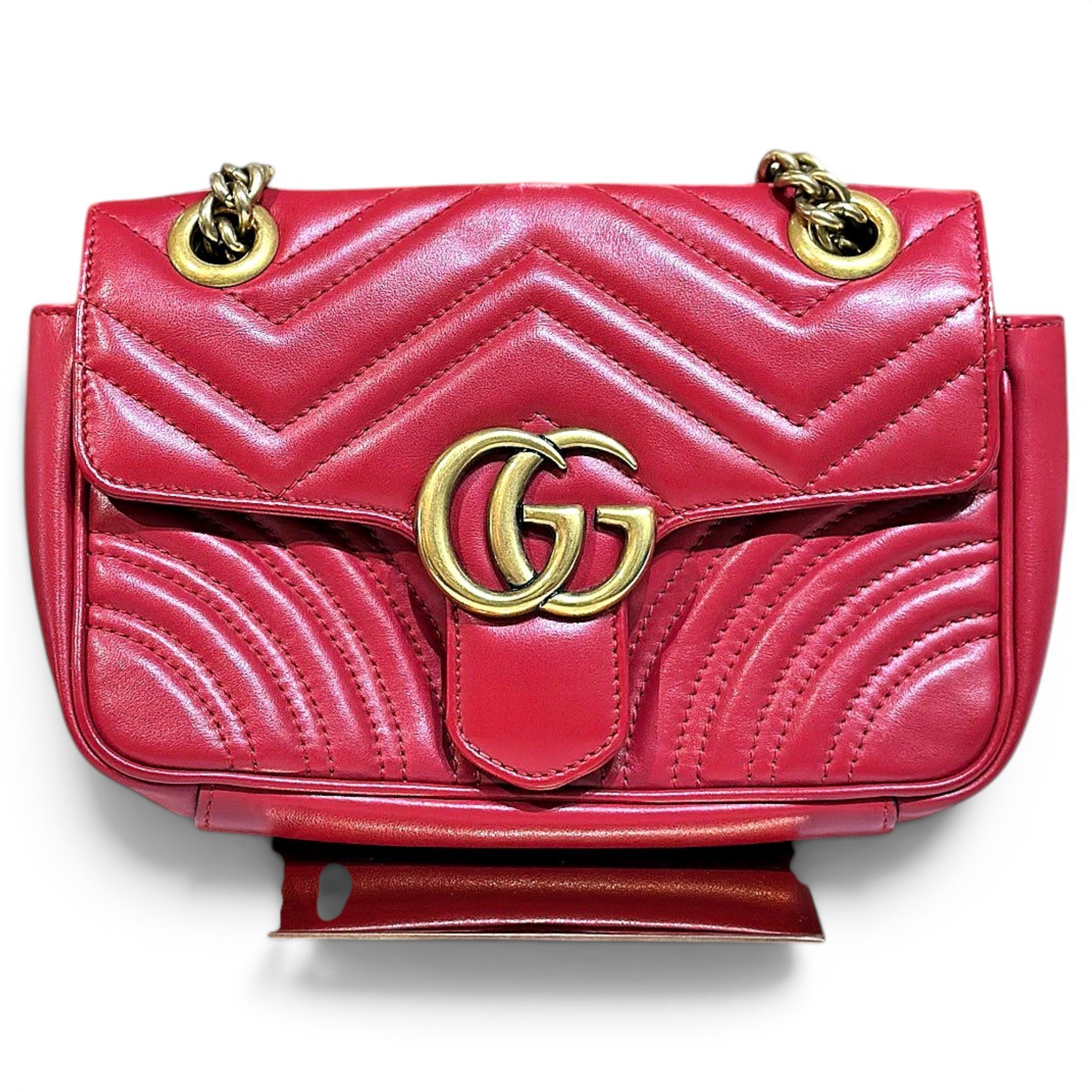GG Marmont Flap leather crossbody bag