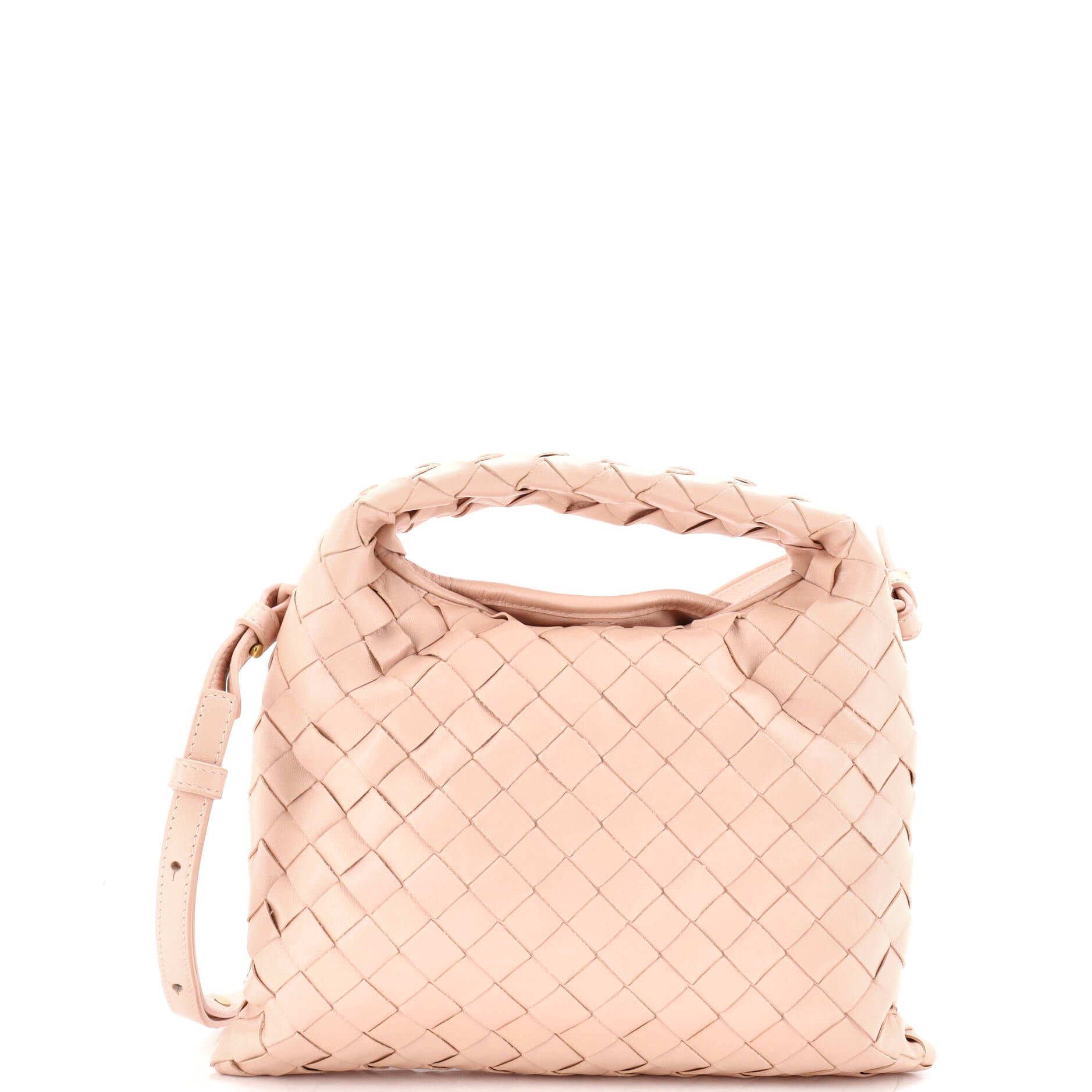Bottega Veneta Hop Top Handle Bag Intrecciato Nappa Mini