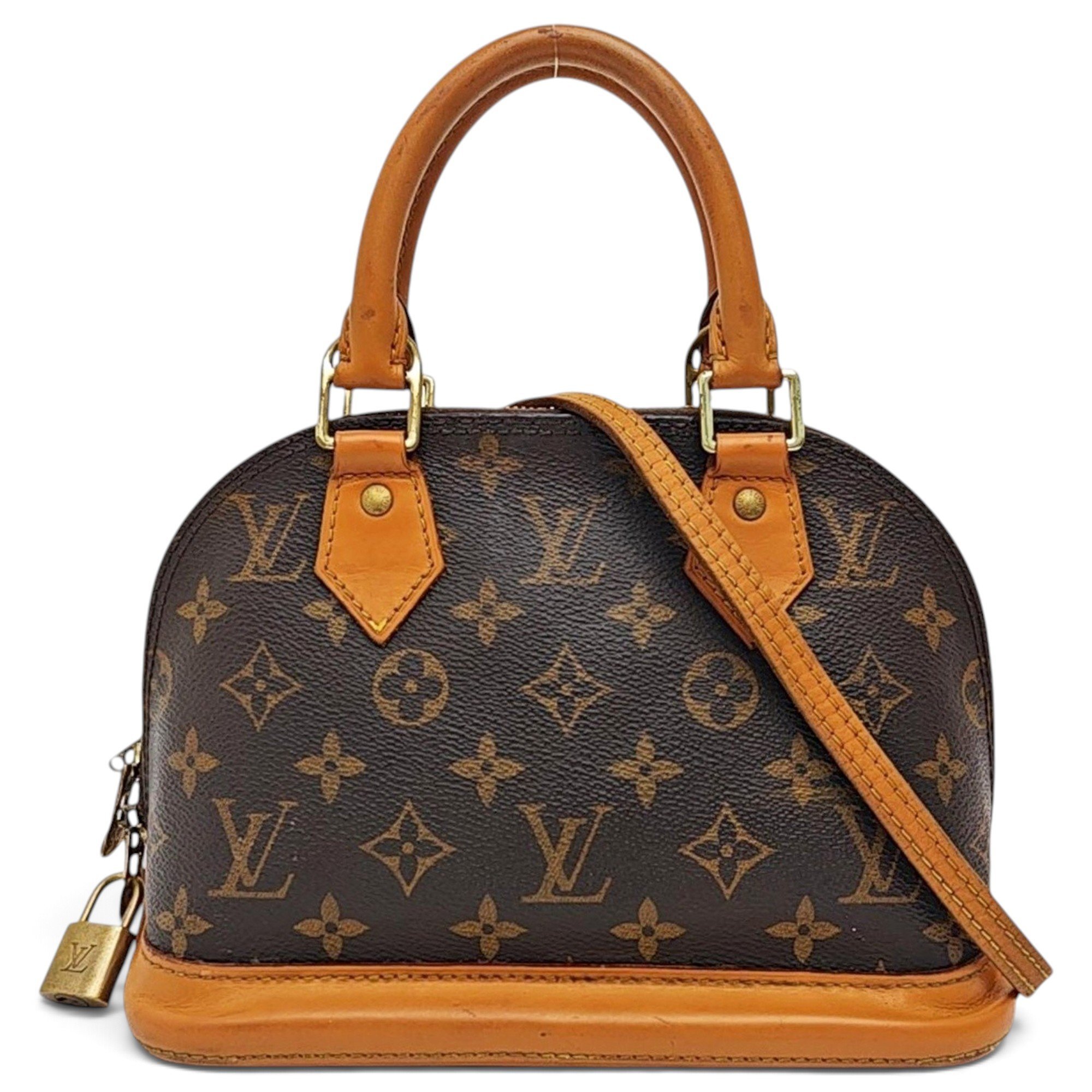 Alma leather handbag
