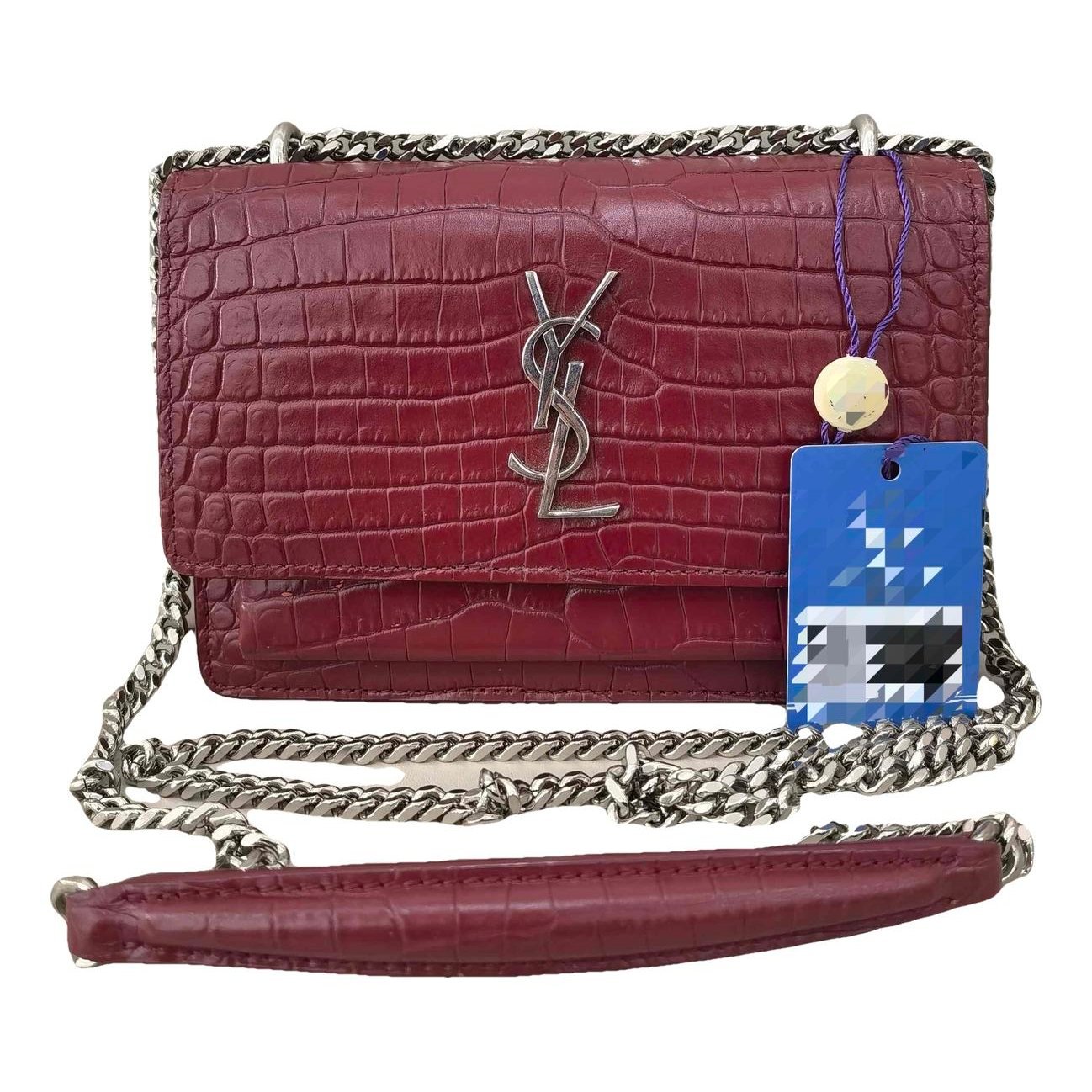 Sunset leather handbag