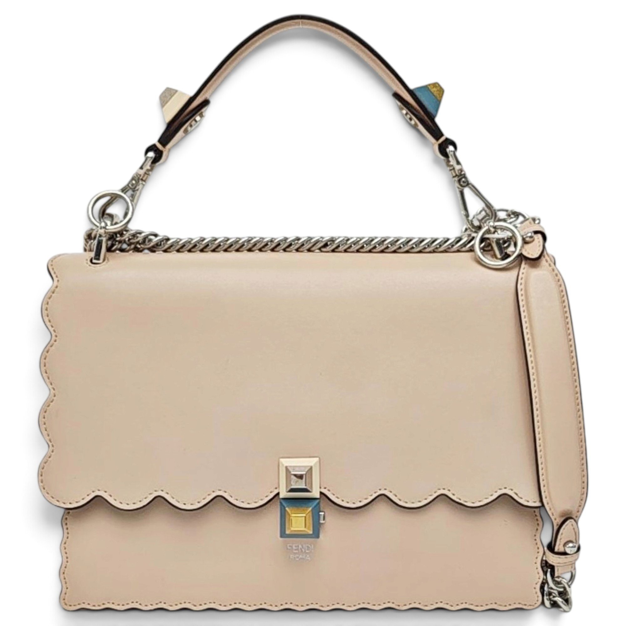 Kan I leather crossbody bag
