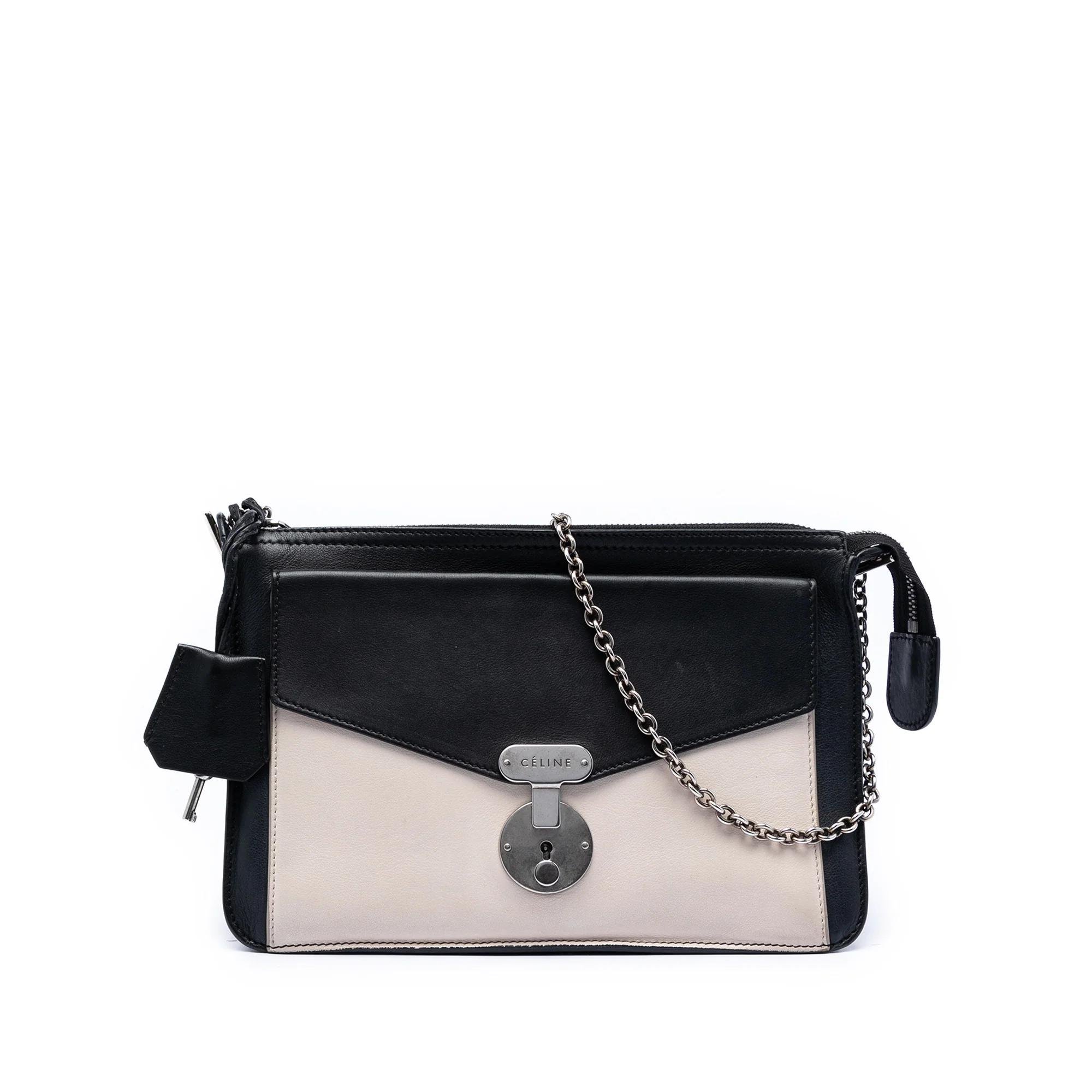 Pocket pony-style calfskin handbag