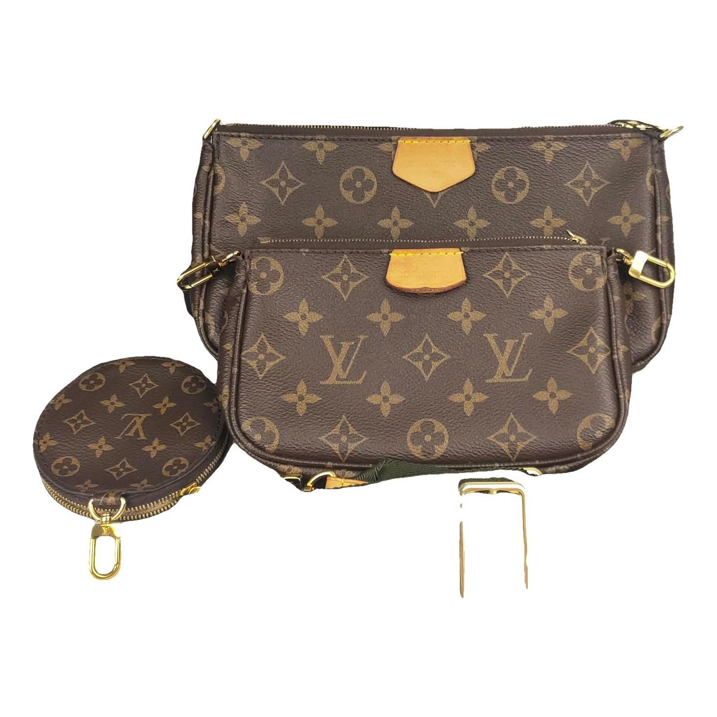Multi Pochette Accessoires leather handbag
