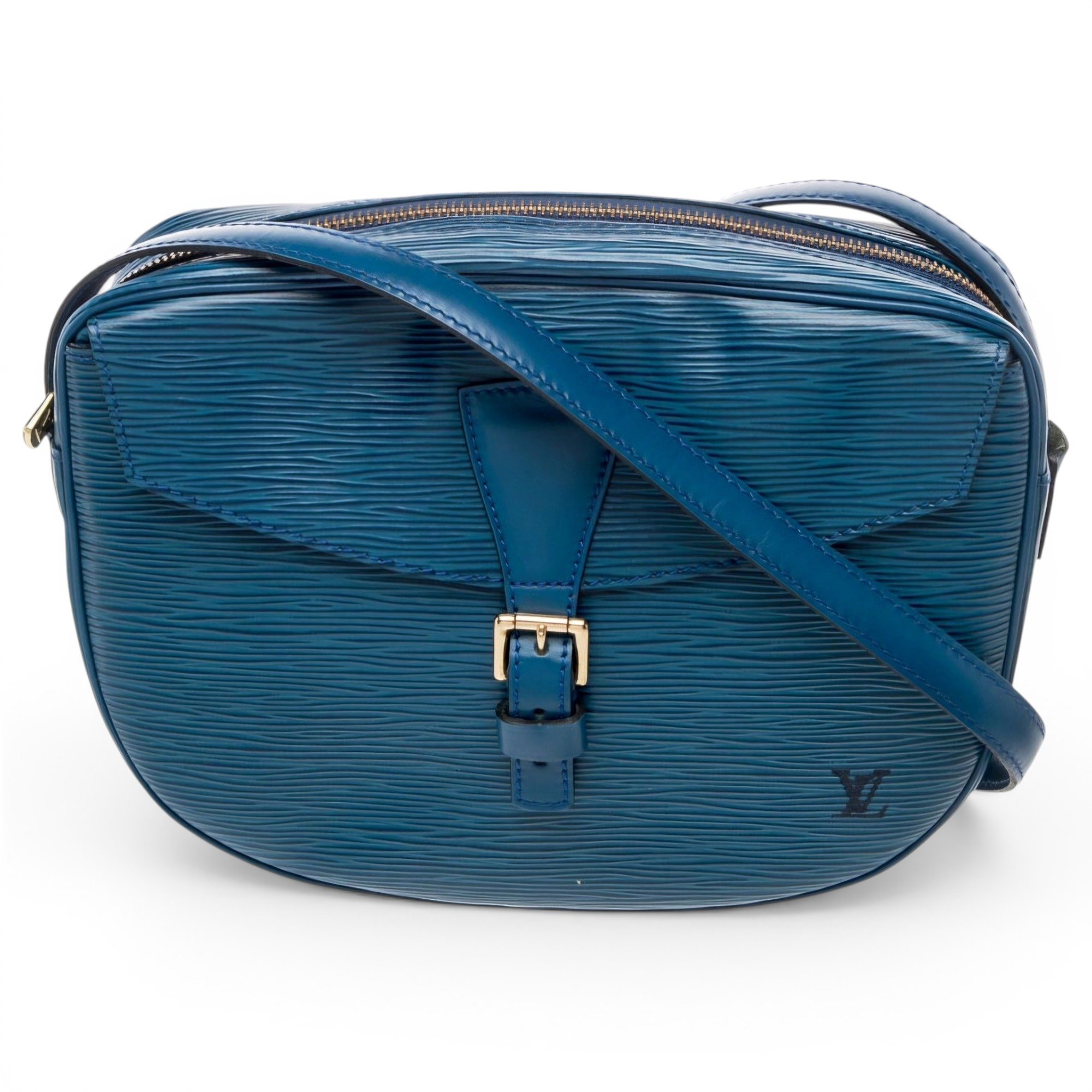 Jeune fille leather crossbody bag