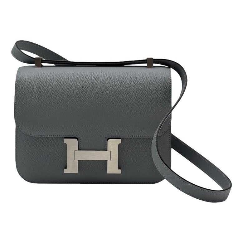 Constance leather clutch bag