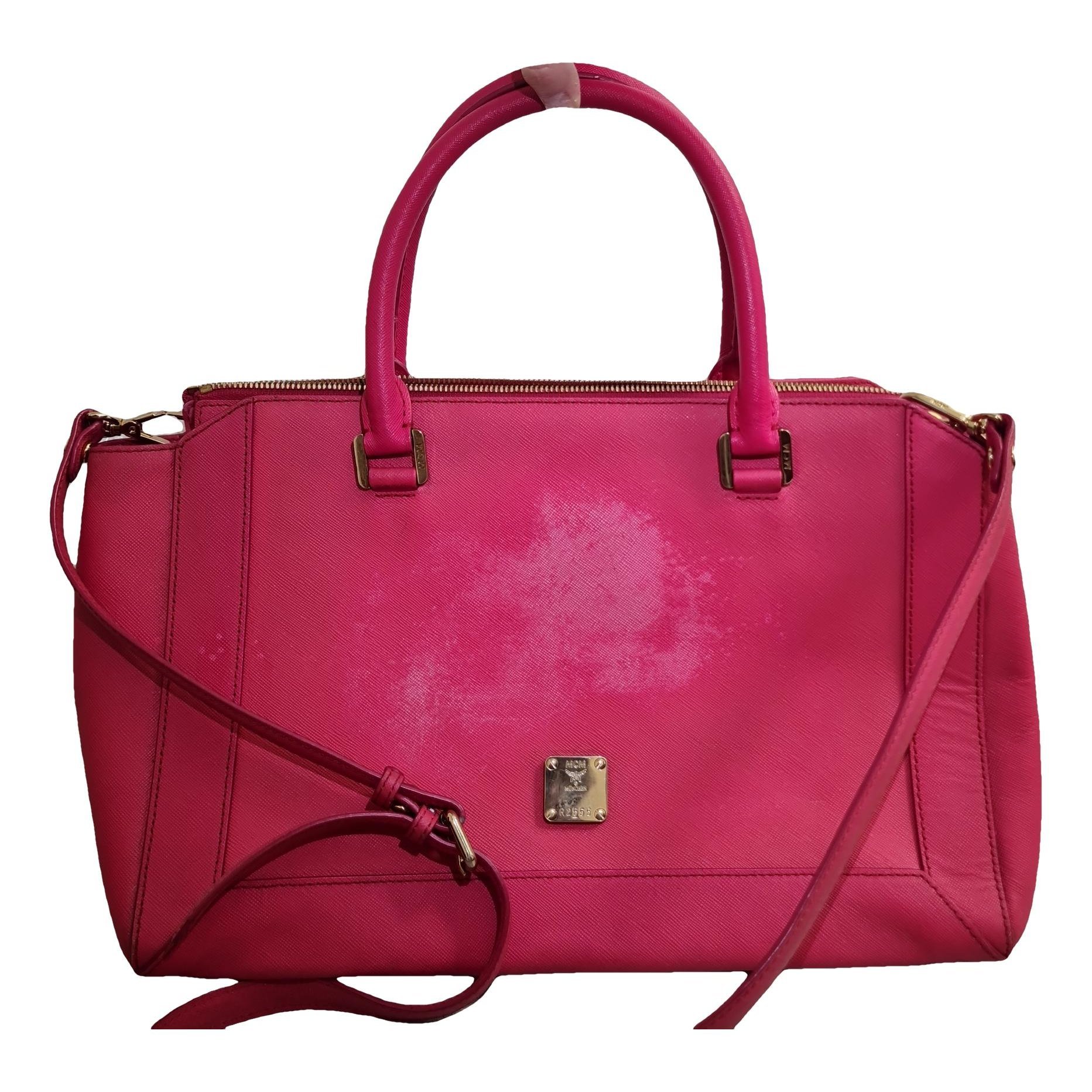 Leather handbag