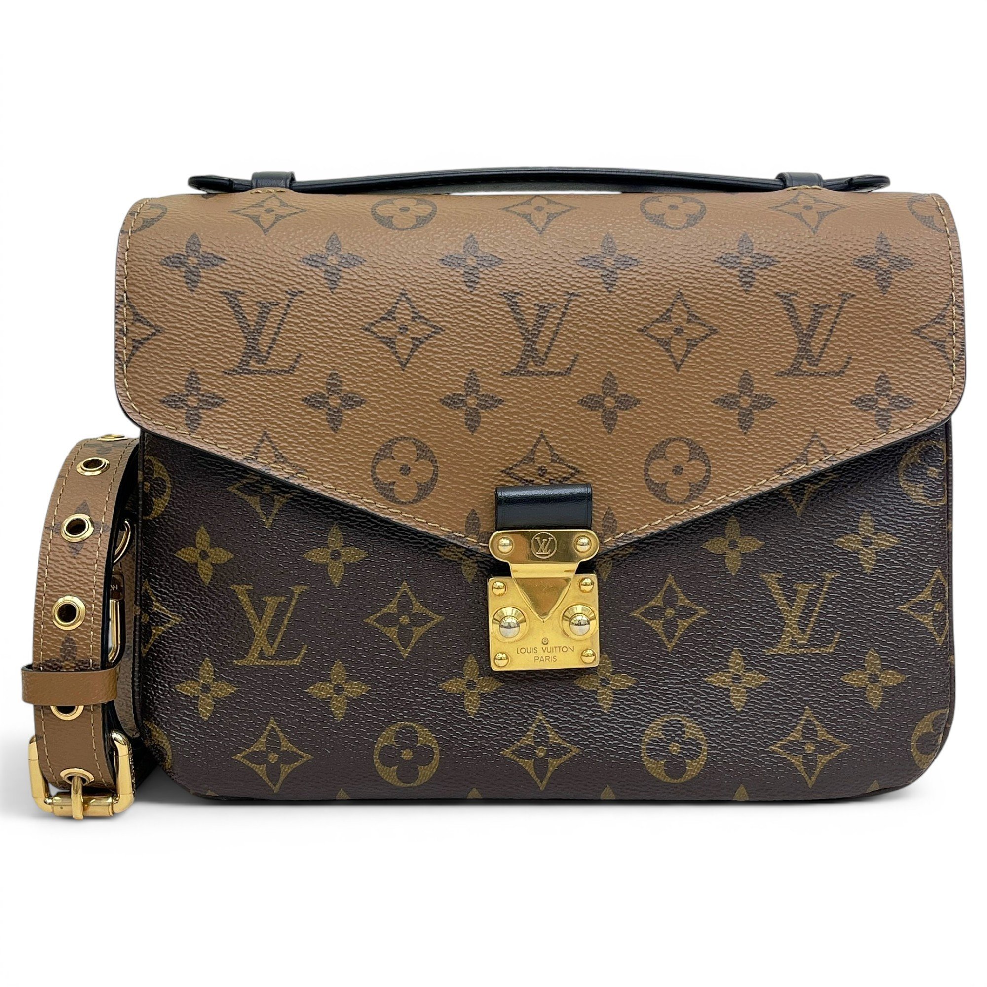 Metis leather handbag