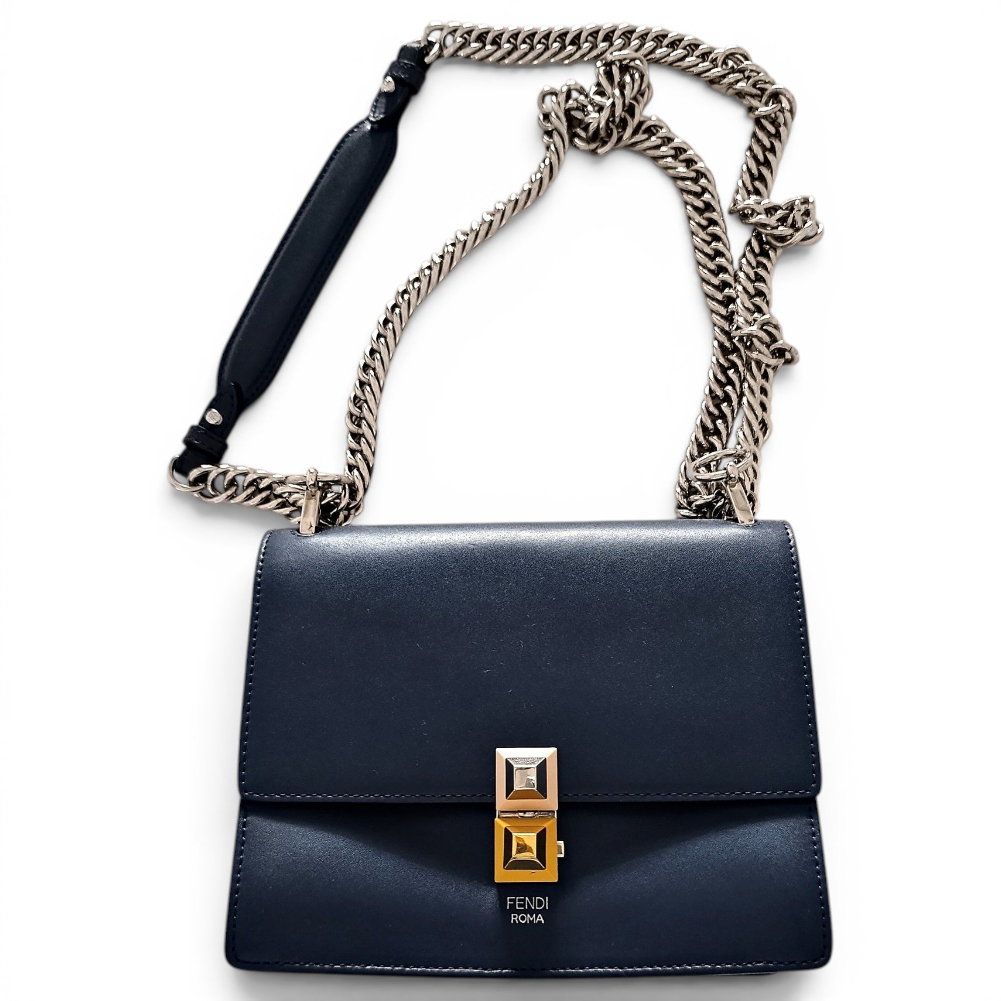 Kan U leather crossbody bag