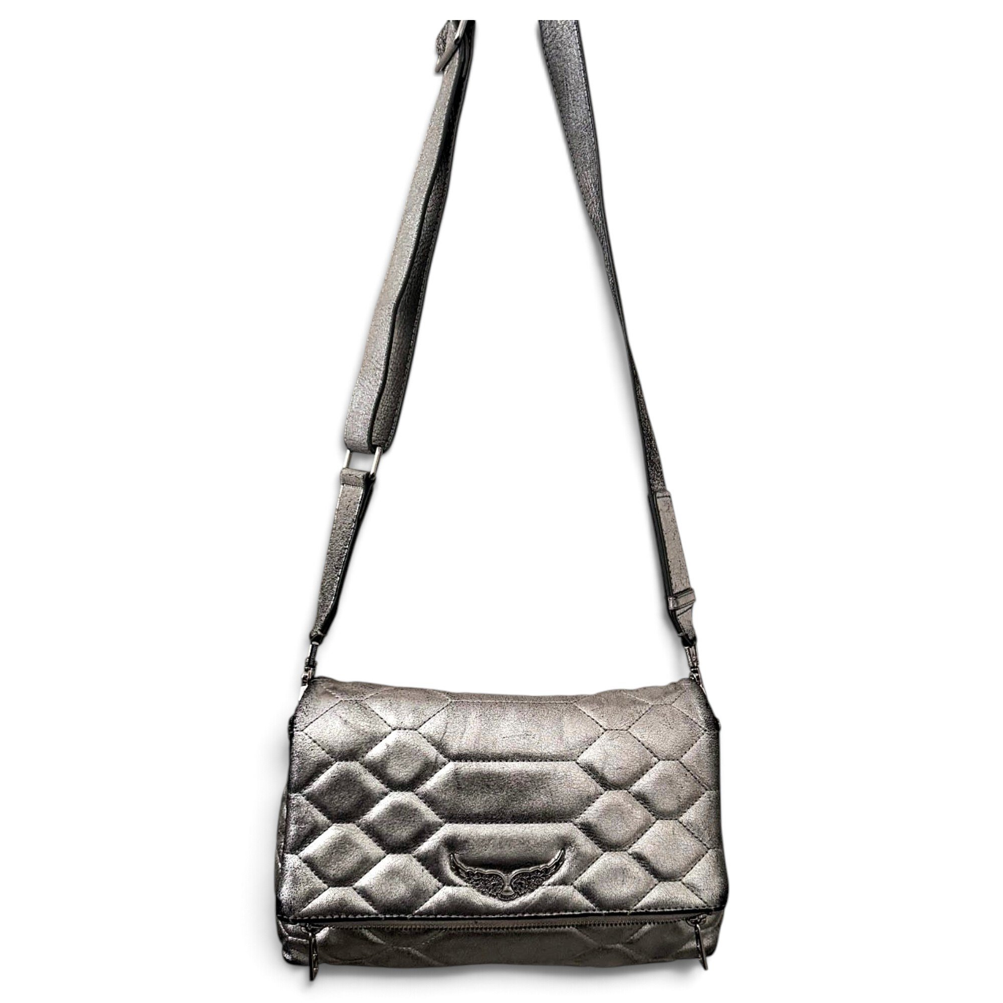 Rock leather handbag