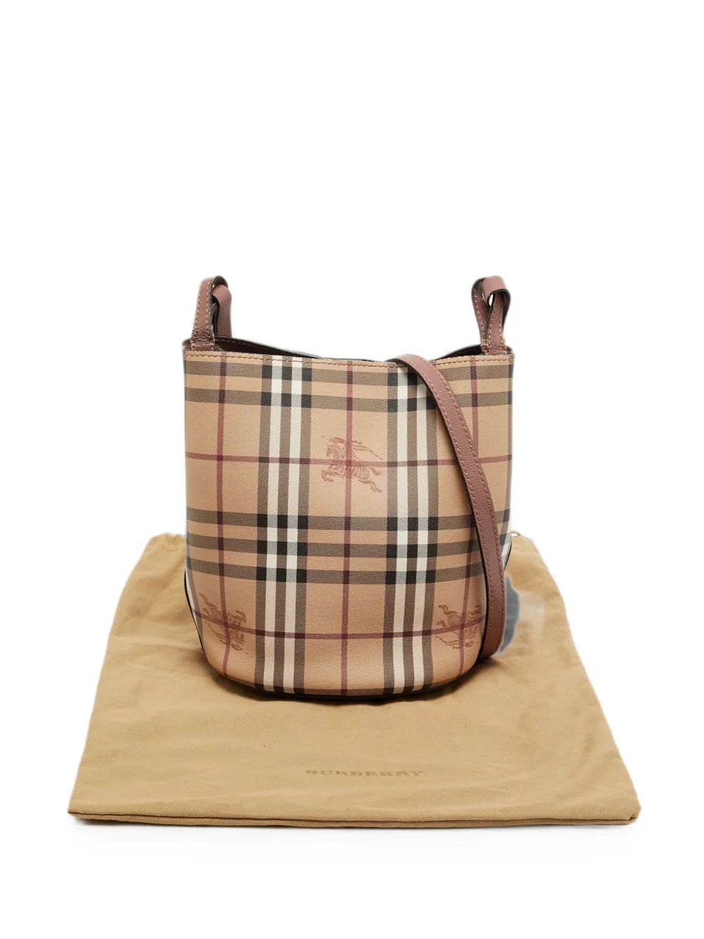 Lorne Haymarket check bucket bag