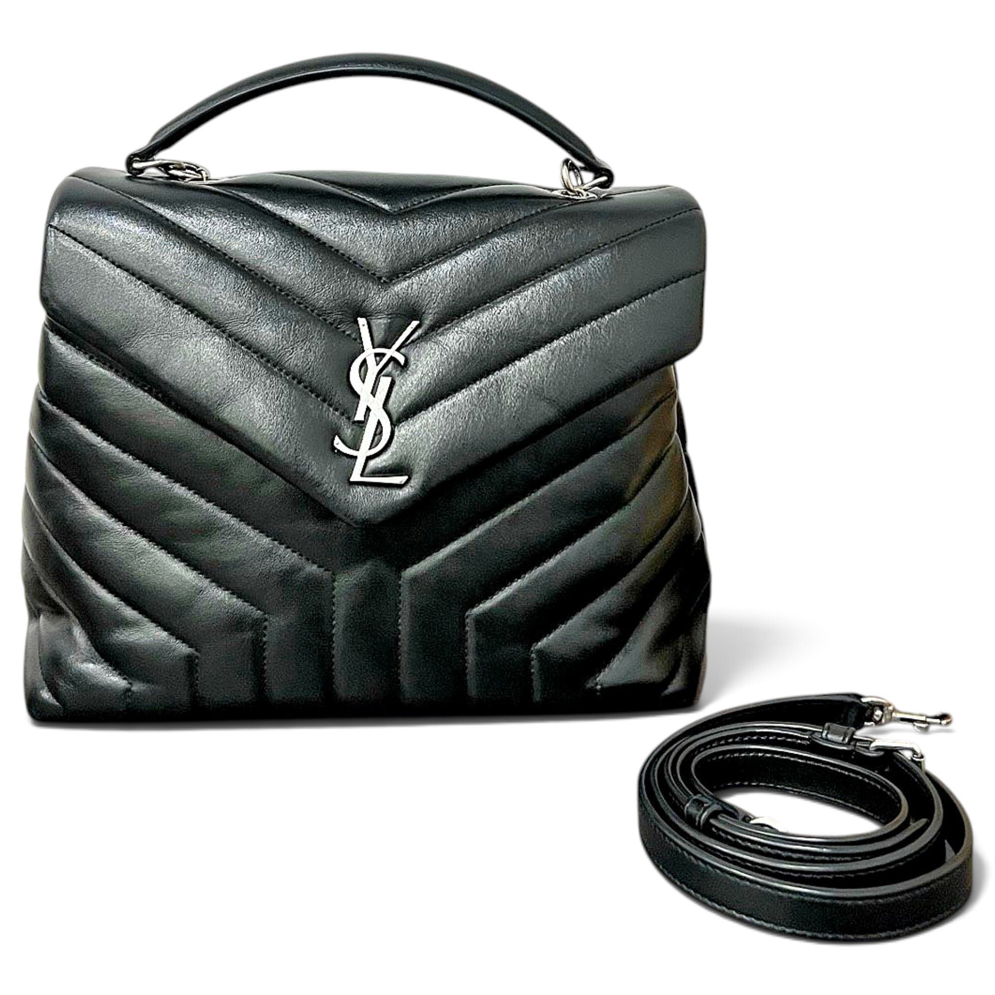 Loulou leather handbag