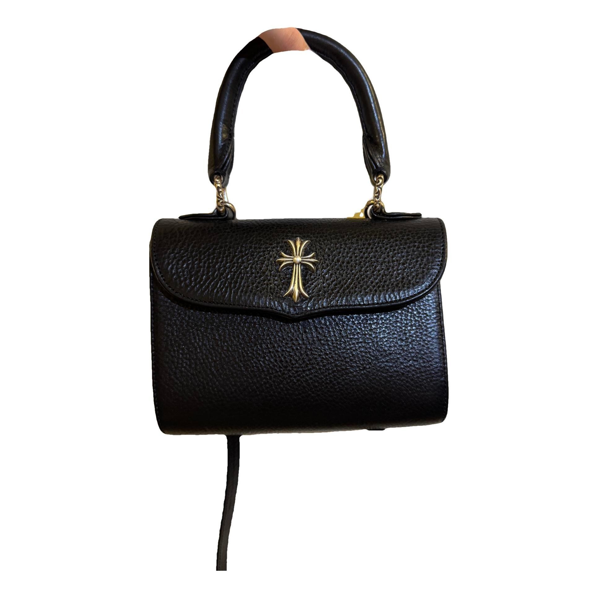 Leather crossbody bag