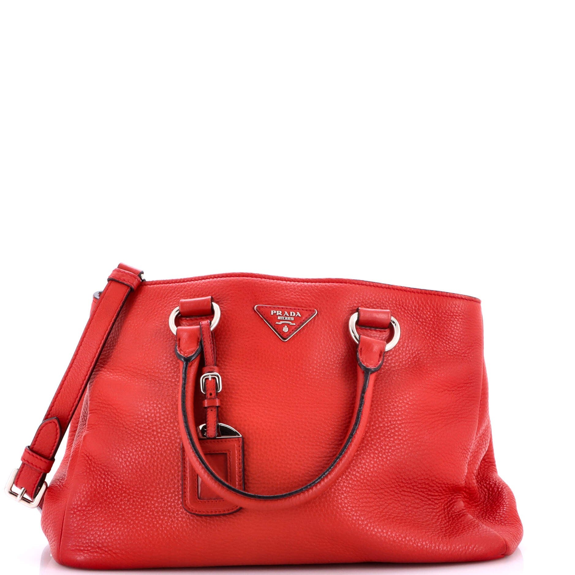 Convertible Shopping Tote Vitello Daino Medium