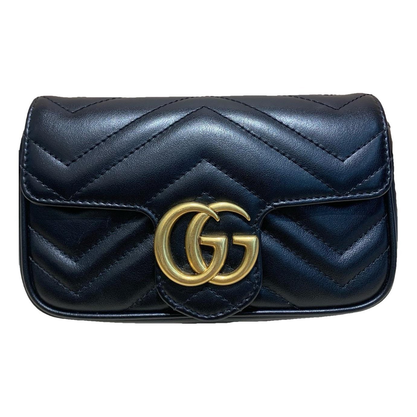 GG Marmont Flap leather crossbody bag