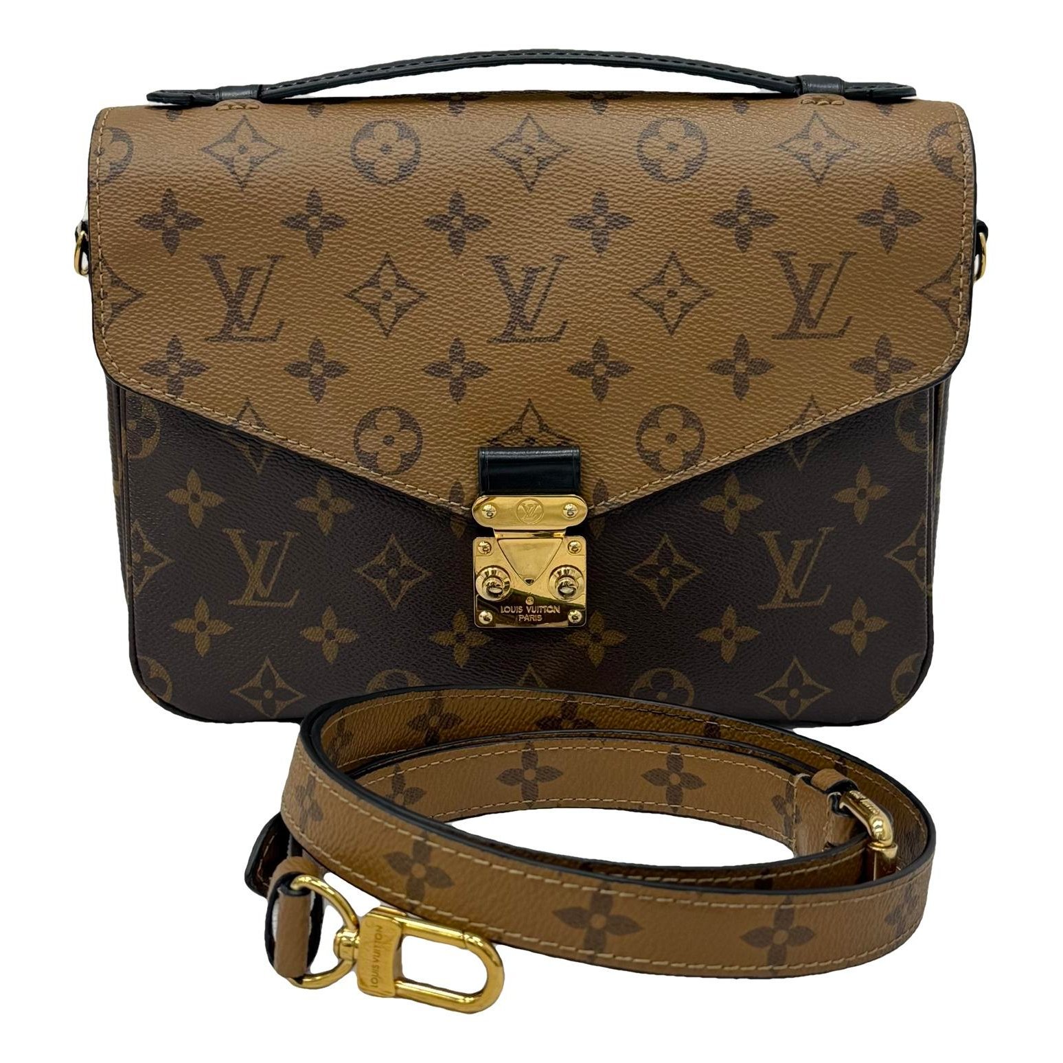 Metis leather handbag