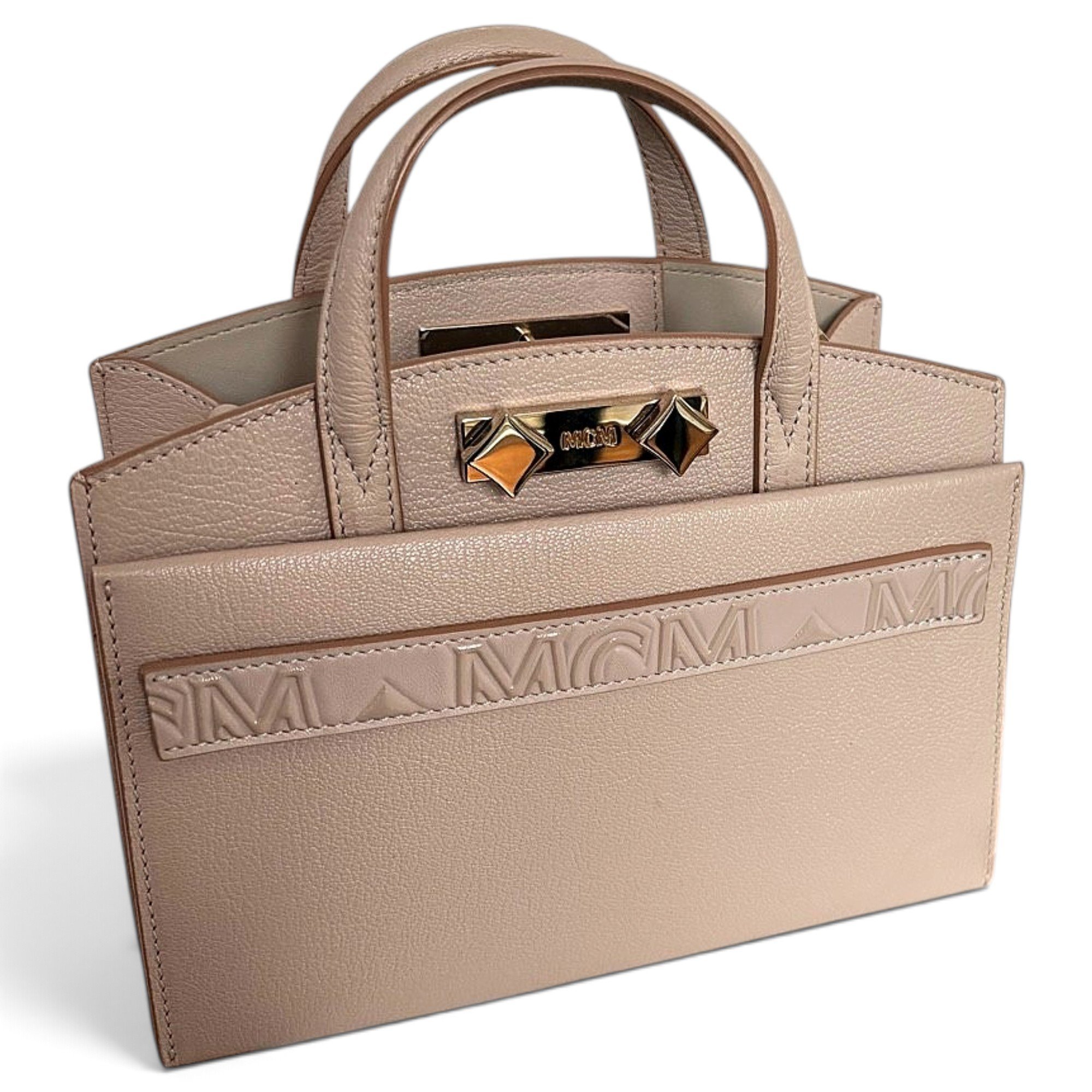 MCM Berlin leather tote