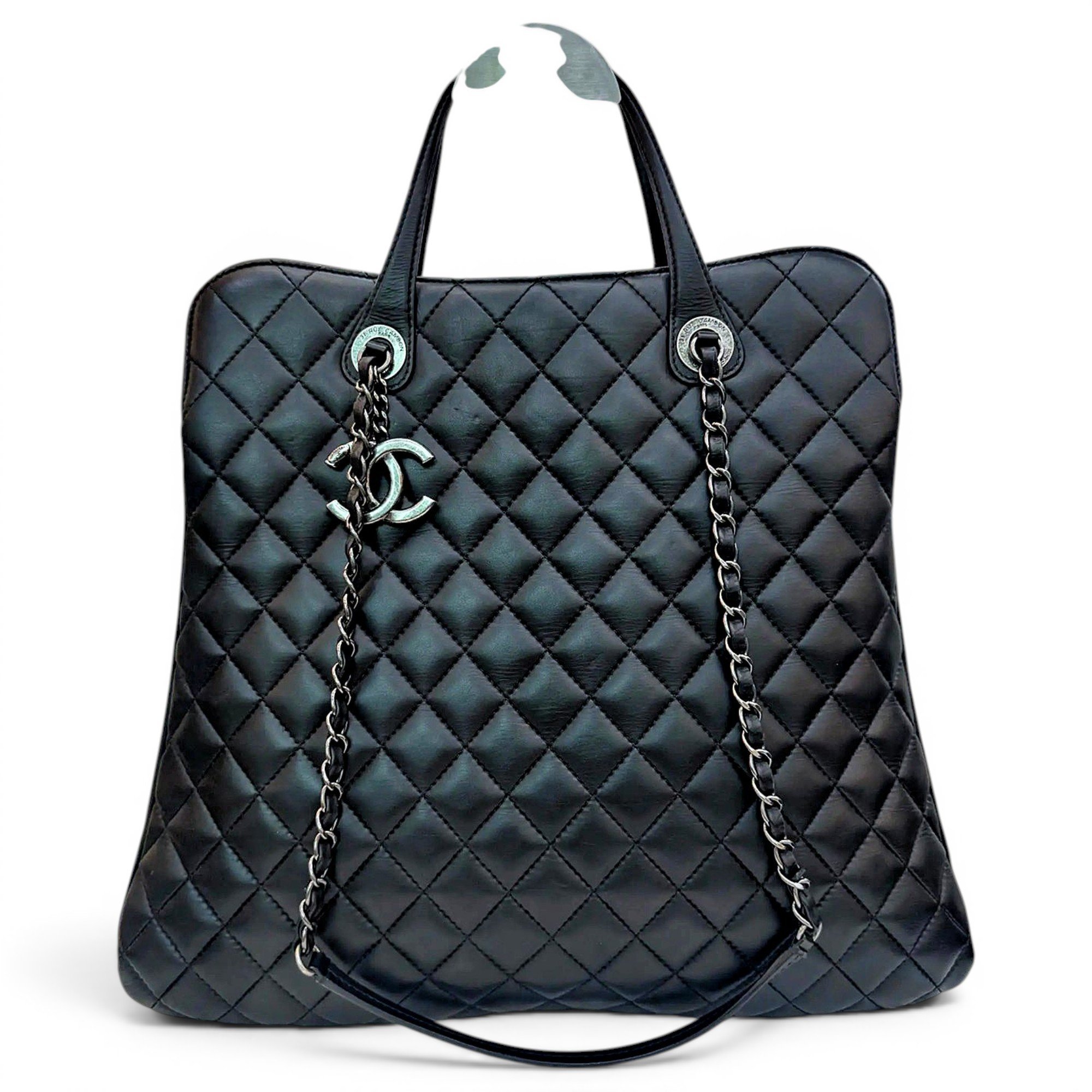 Petite Shopping Tote leather tote