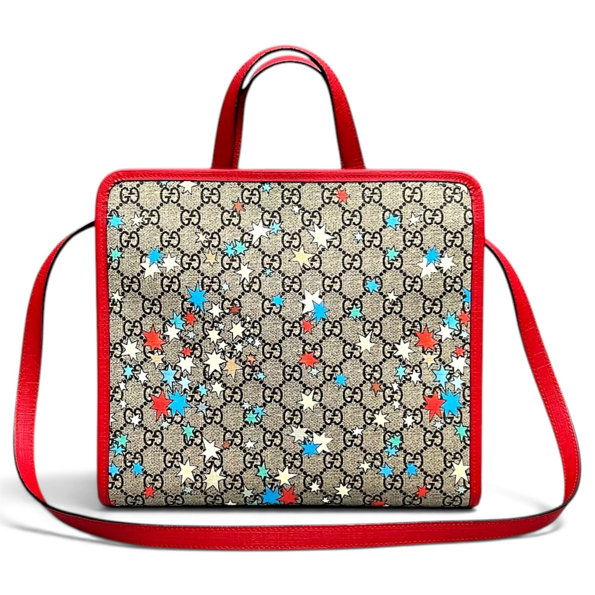 Leather tote