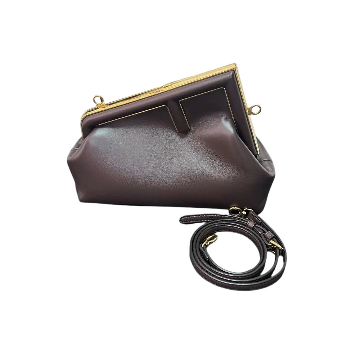 First leather crossbody bag