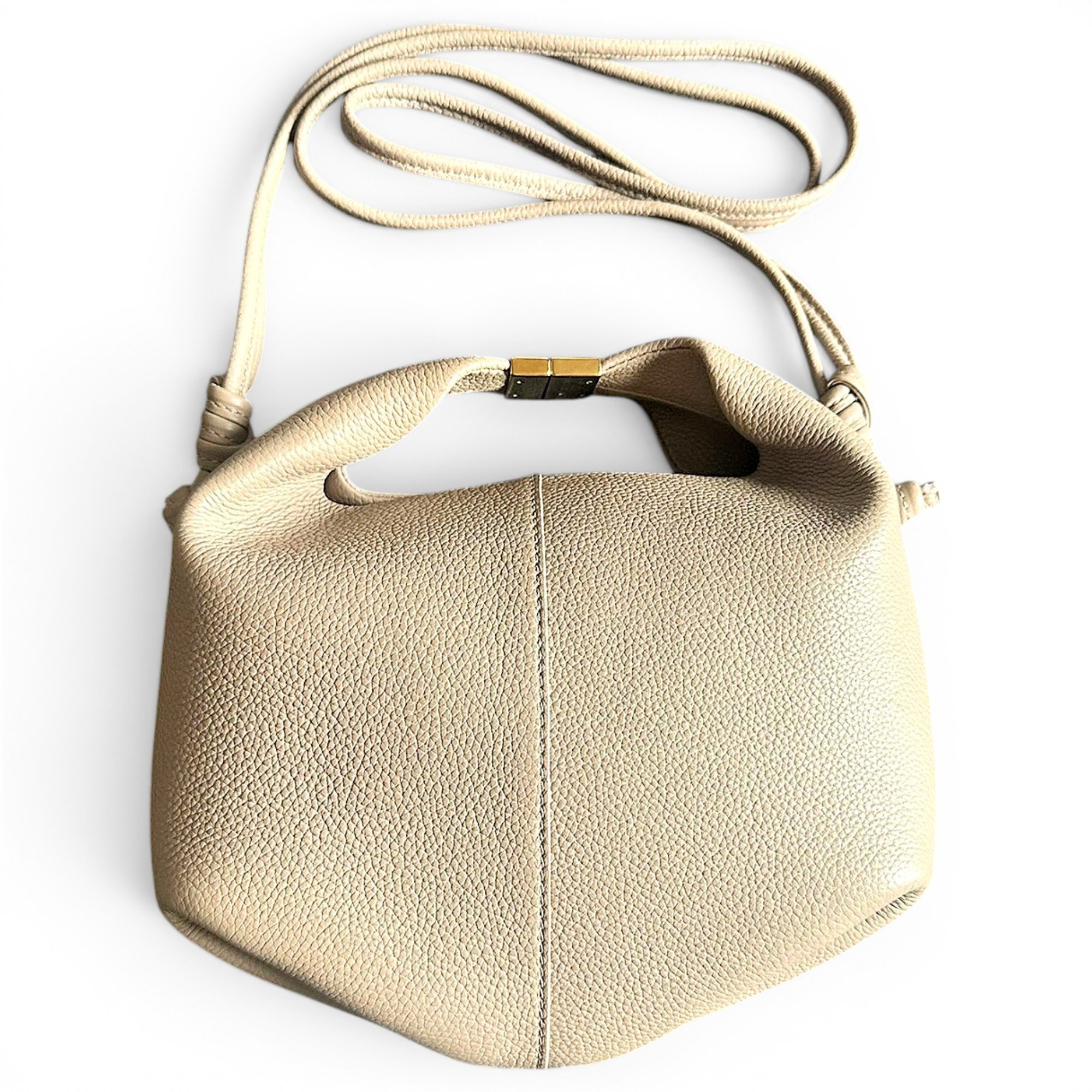 Polene Numéro Onze leather handbag