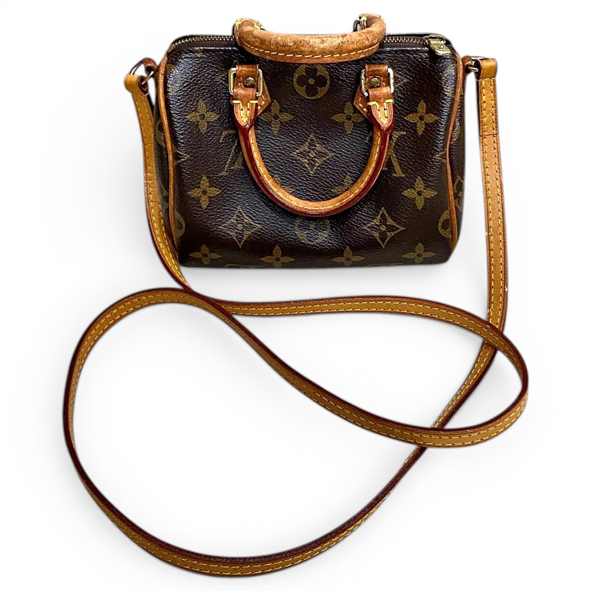 Leather mini bag