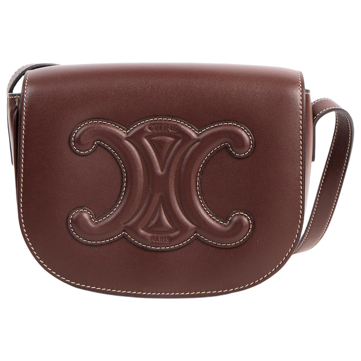 Celine Folco leather crossbody bag