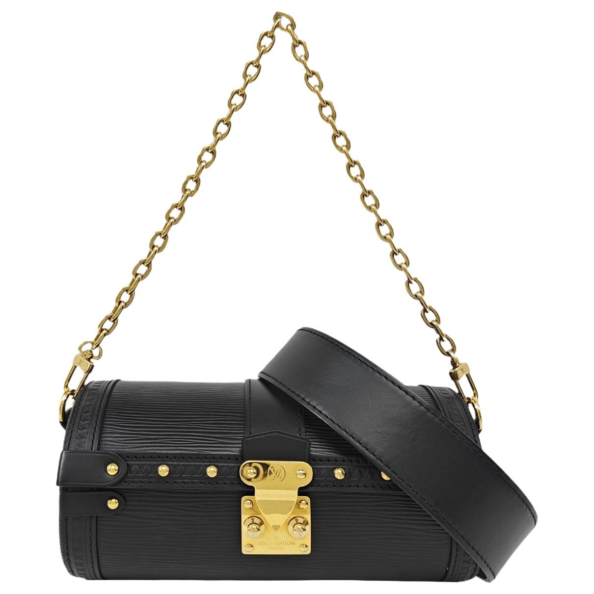 Papillon leather handbag