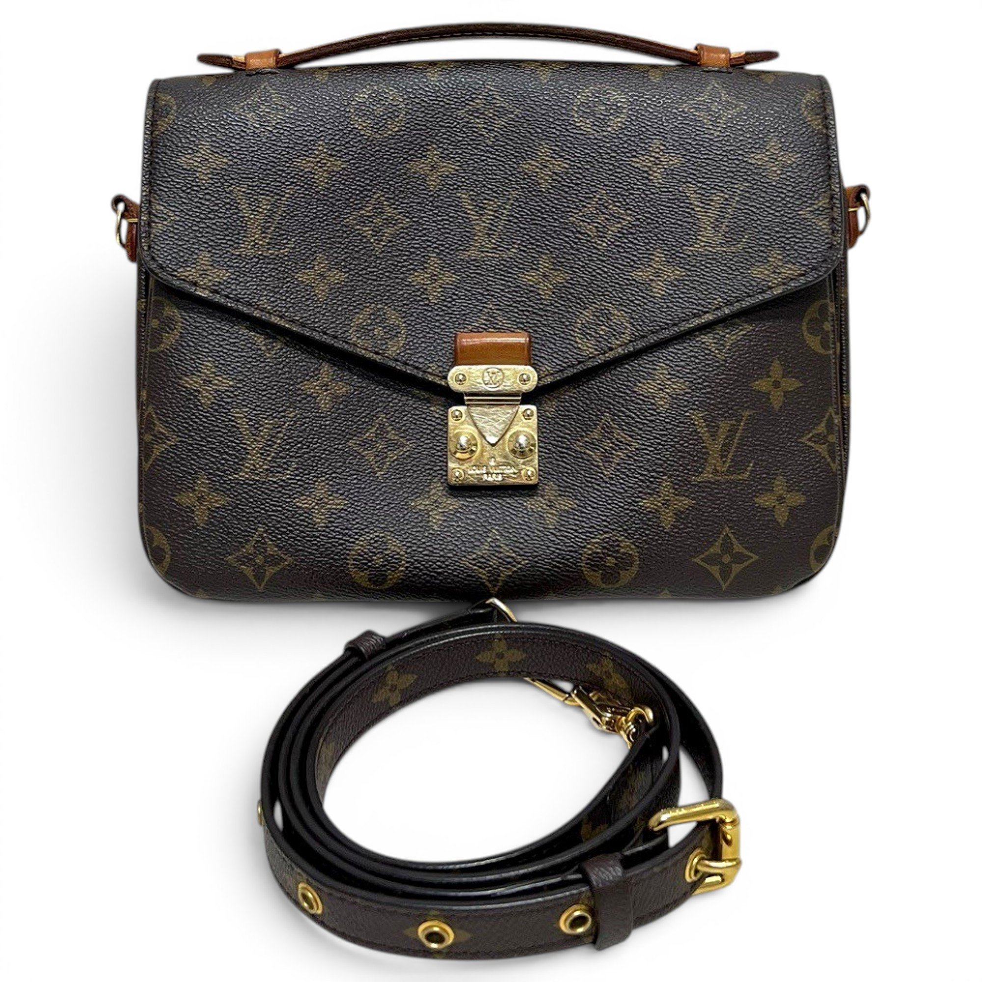 Metis leather handbag